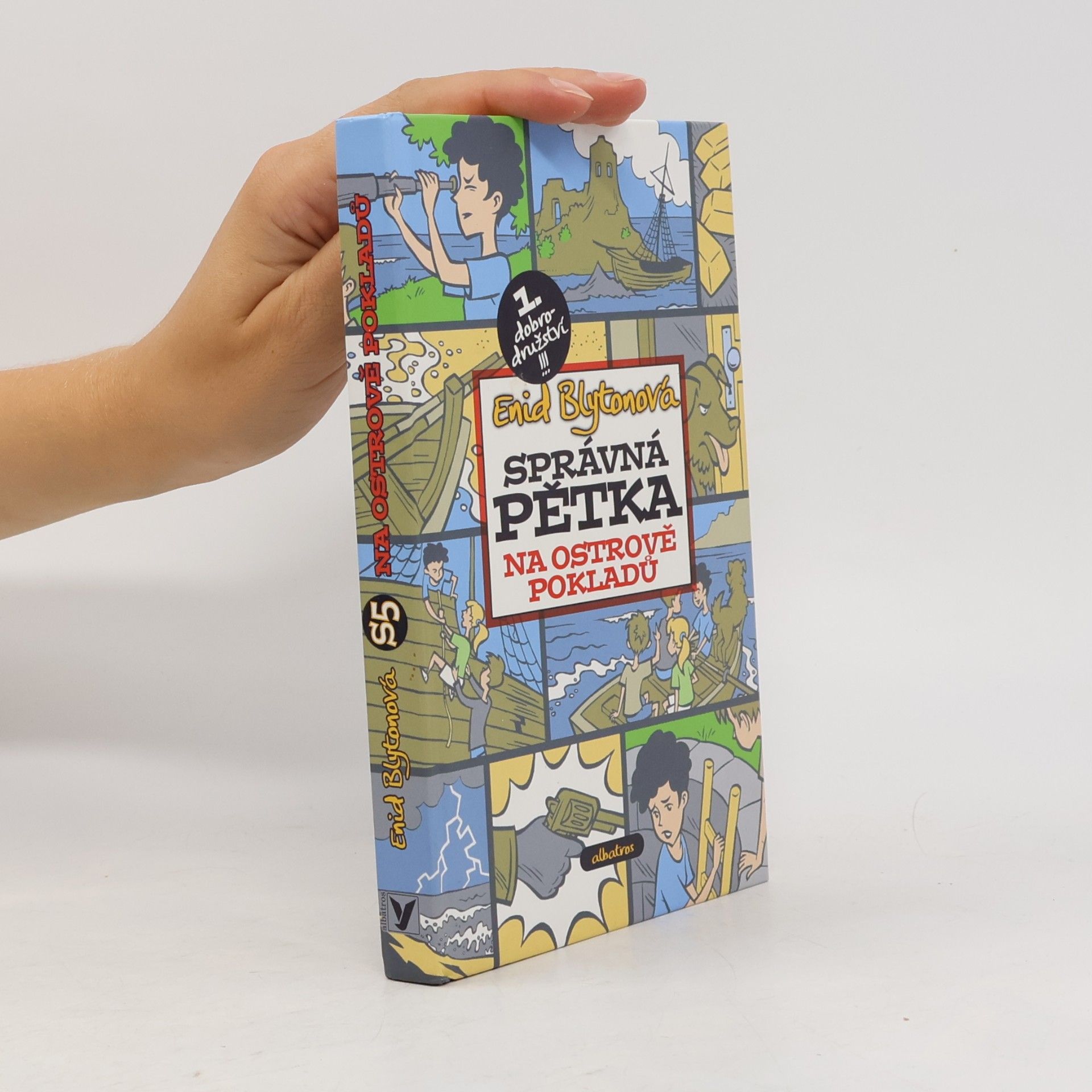 Enid Blyton Správná pětka. Na ostrově pokladů