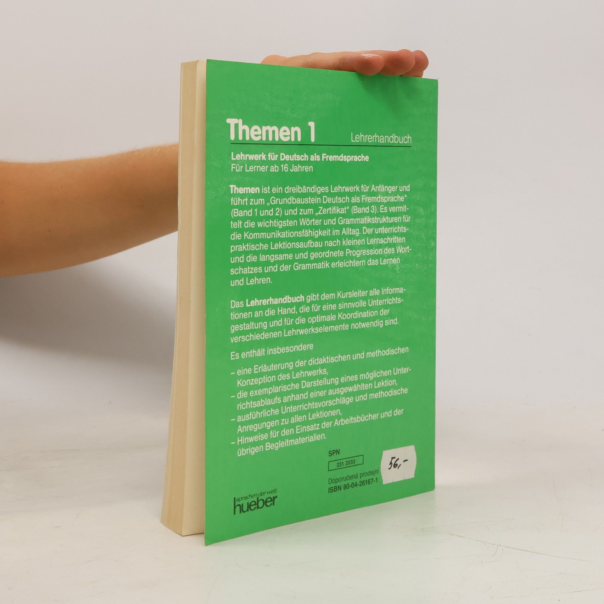 Mechthild Gerdes Themen 1 – Lehrwerk für Deutsch als Fremdsprache: Lehrerhandbuch