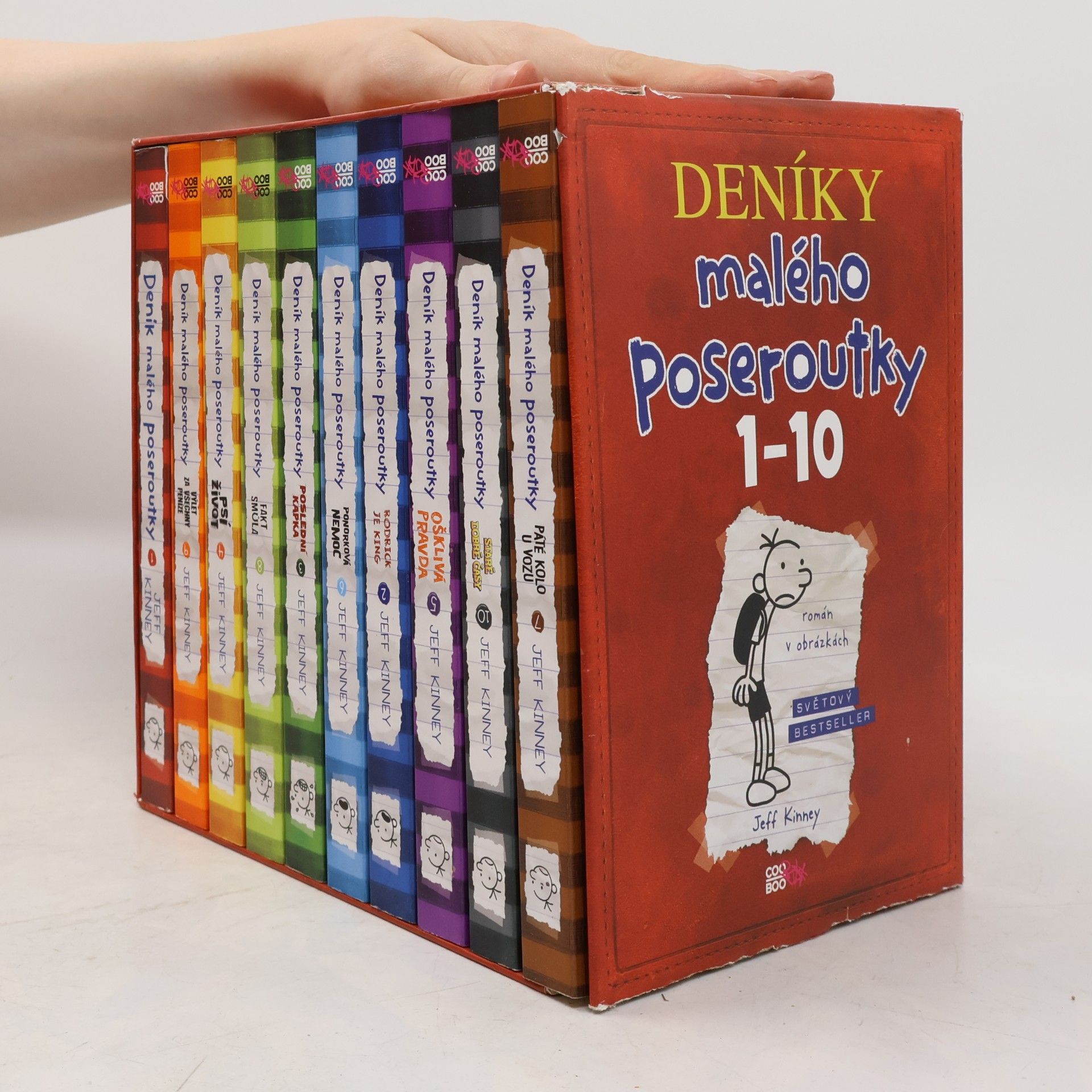 Deník malého poseroutky 1-10 (box)