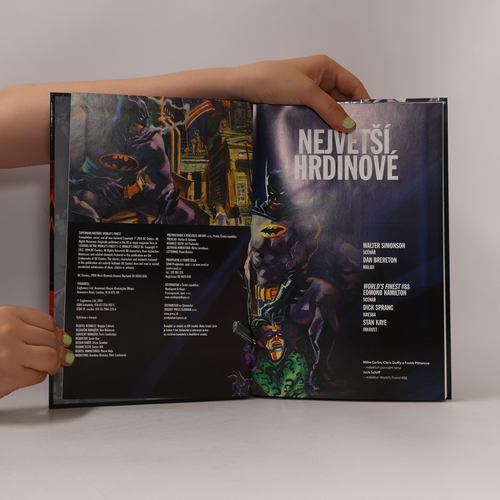 Kolektiv autorů Superman/Batman : největší hrdinové