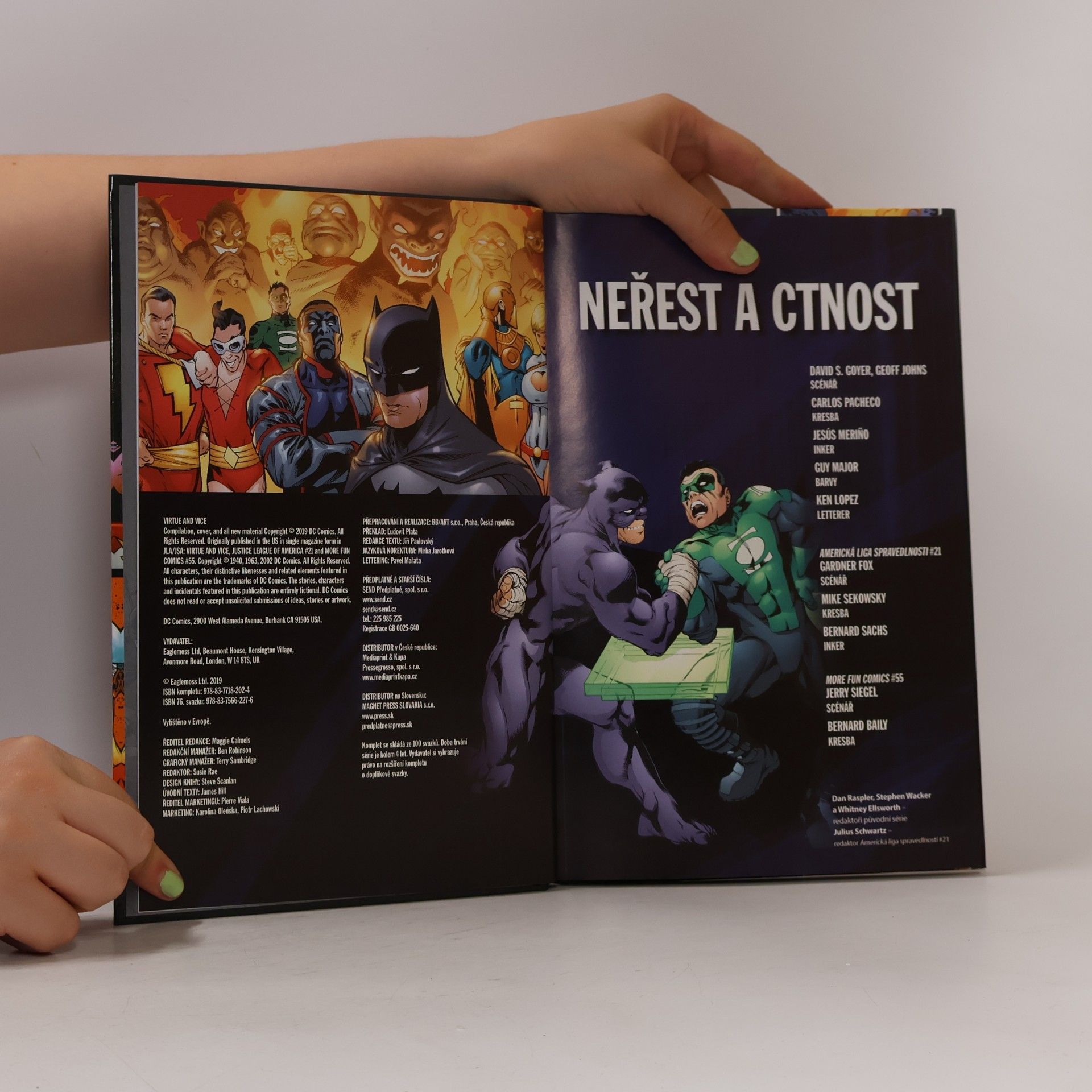 Autorenkollektiv JLA/JSA. Neřest a ctnost