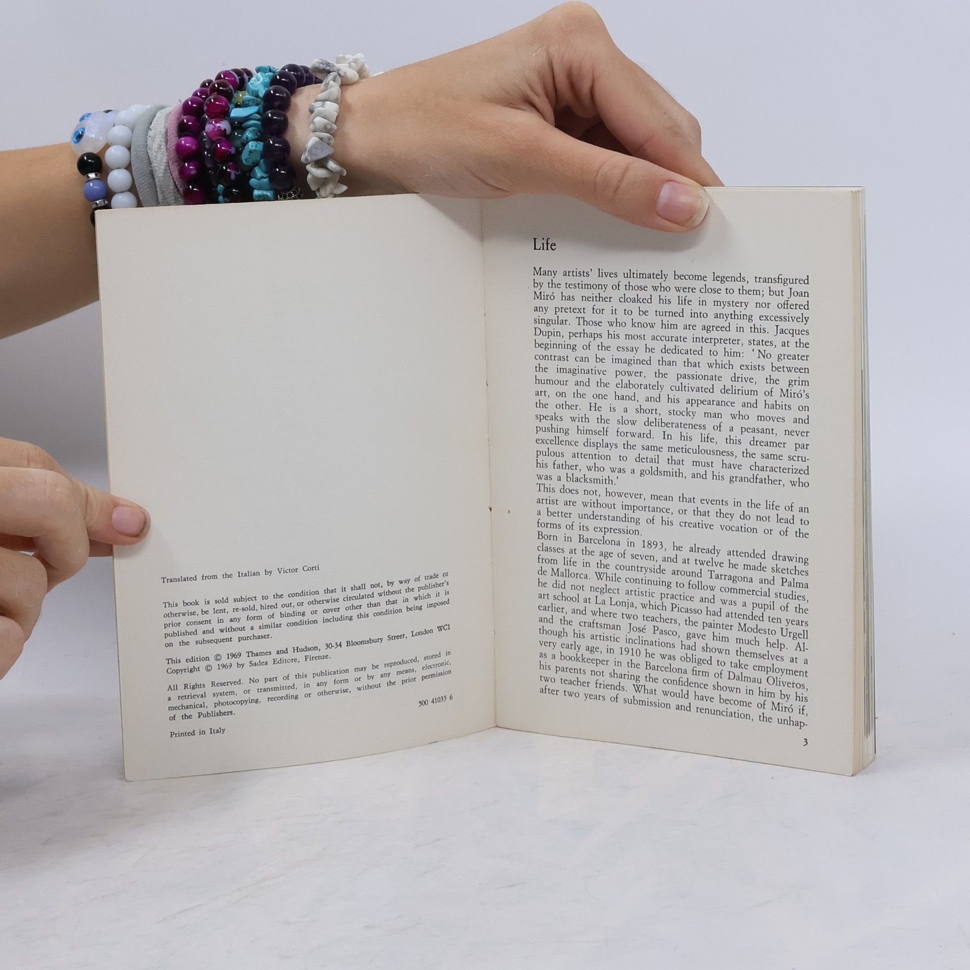 Umbro Apollonio Miro. The life and work of the artist illustrated with 80 colour plates