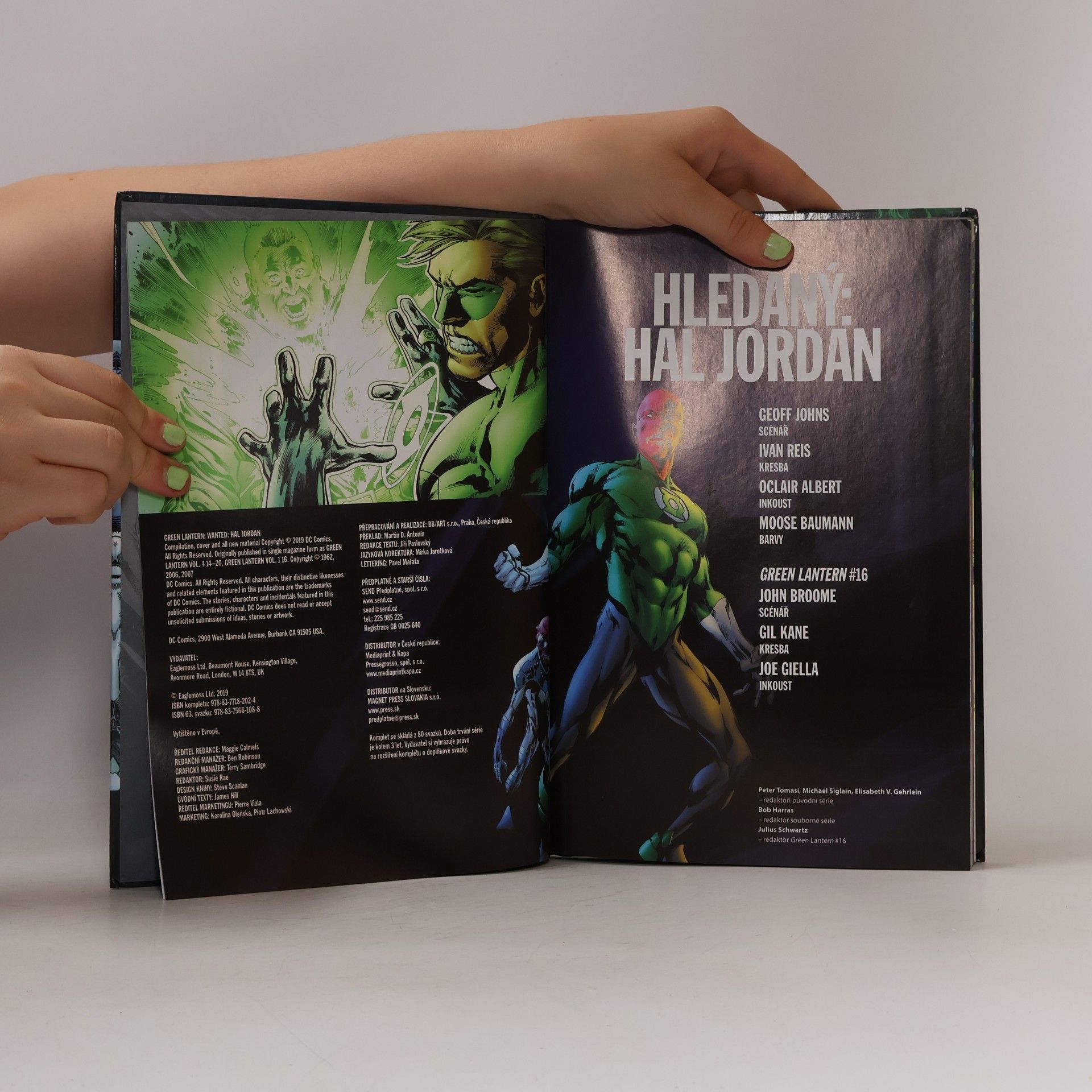 Autorenkollektiv Green Lantern. Hledaný: Hal Jordan