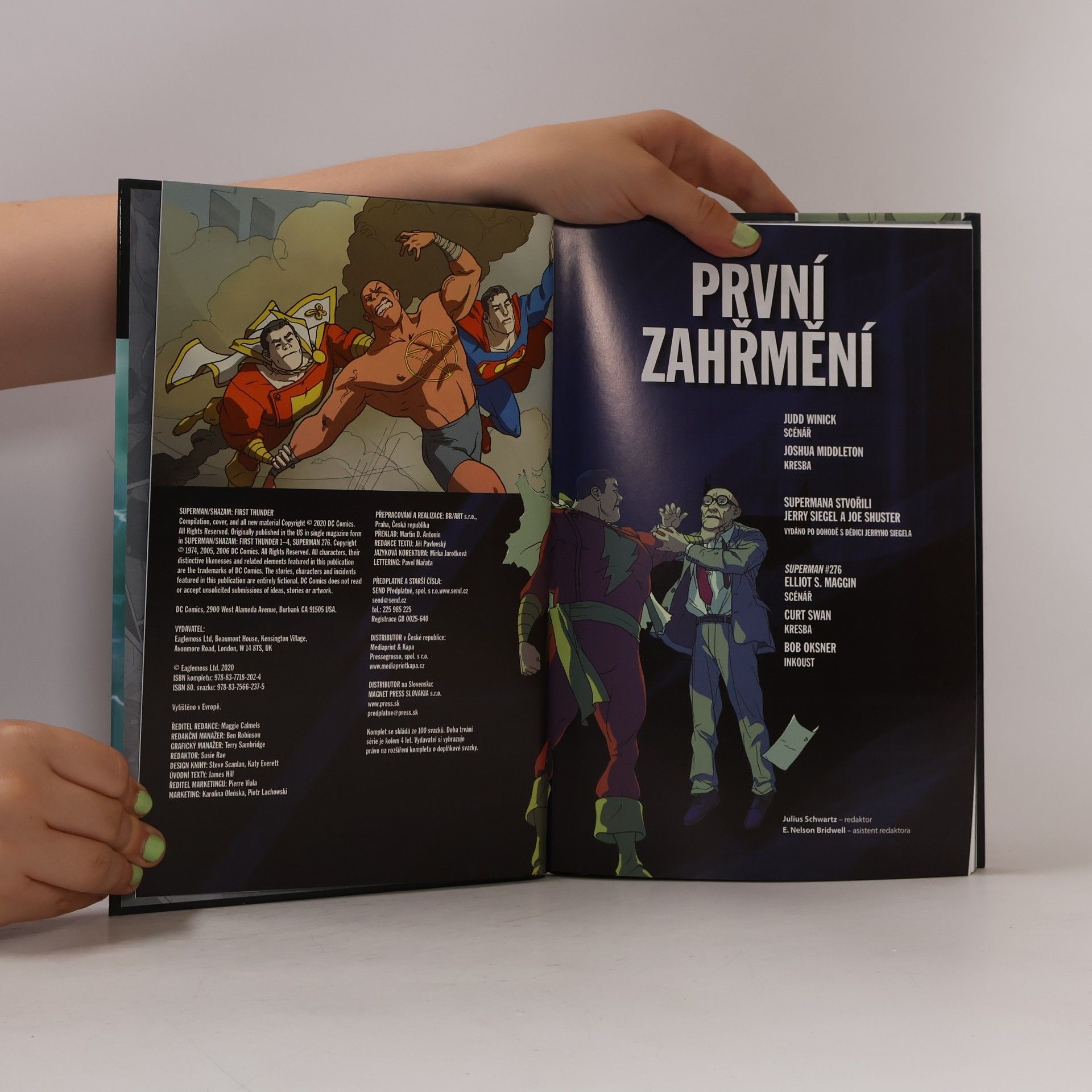 Auteurscollectief Superman. Shazam. První zahřmění