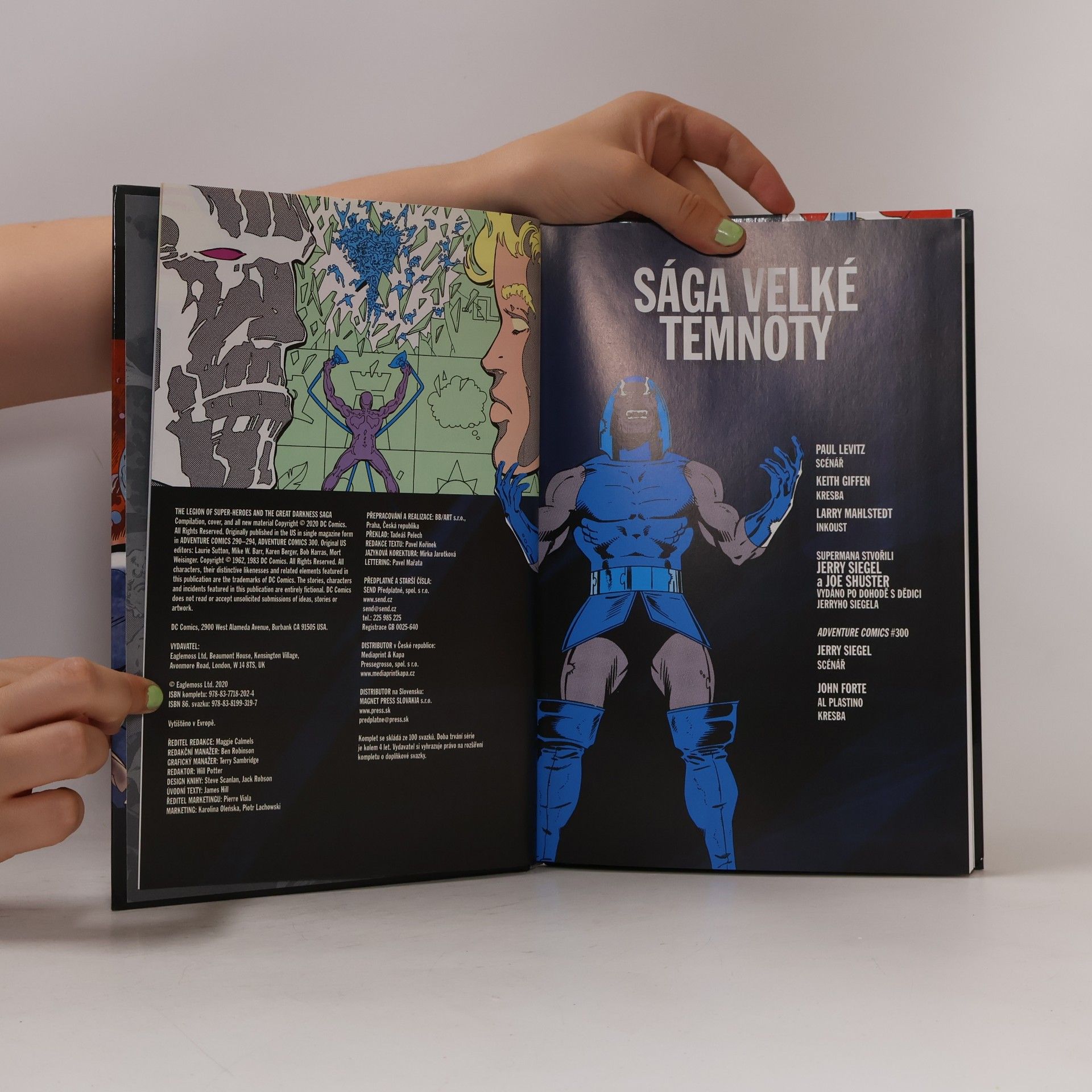 Various authors Legie Superhrdinů. Sága velké temnoty