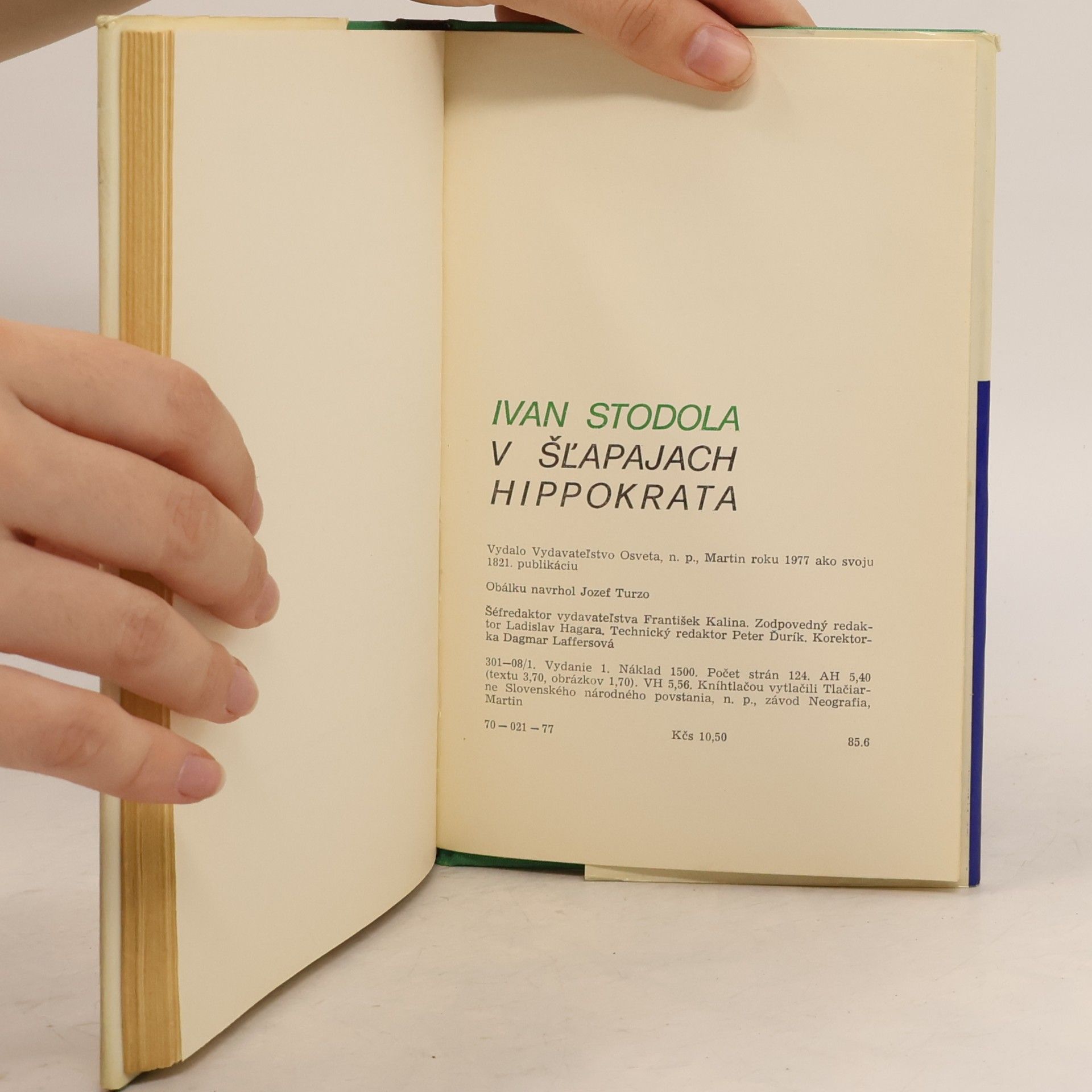 Ivan Stodola V šľapajách Hippokrata
