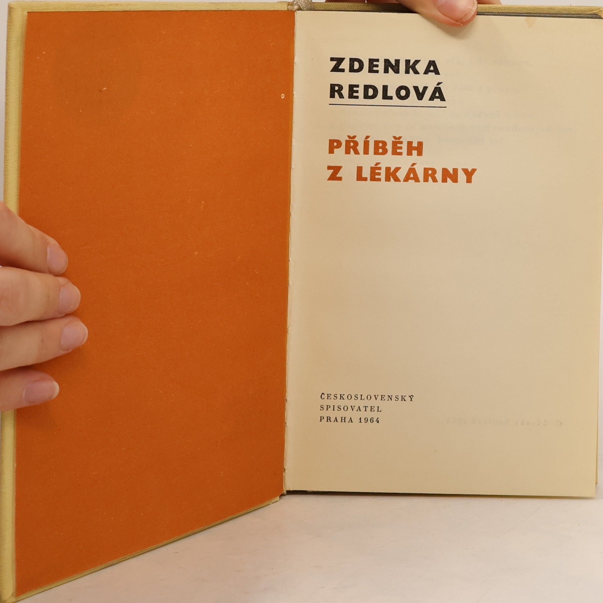 Zdenka Redlová Příběh z lékárny