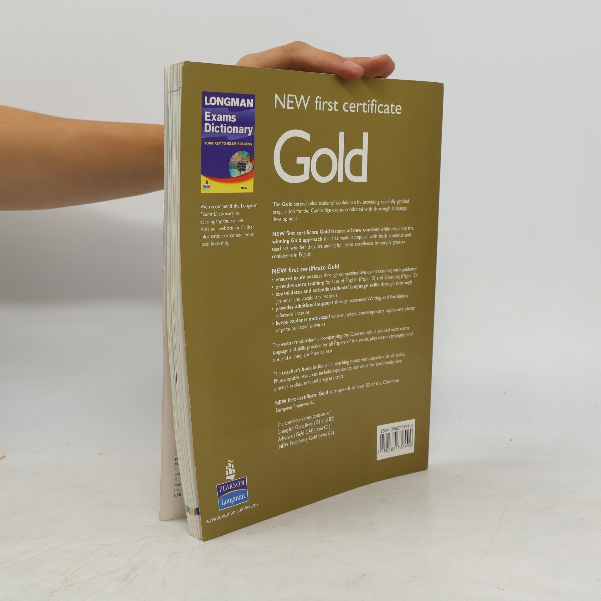 Various authors New first certificate: Gold coursebook