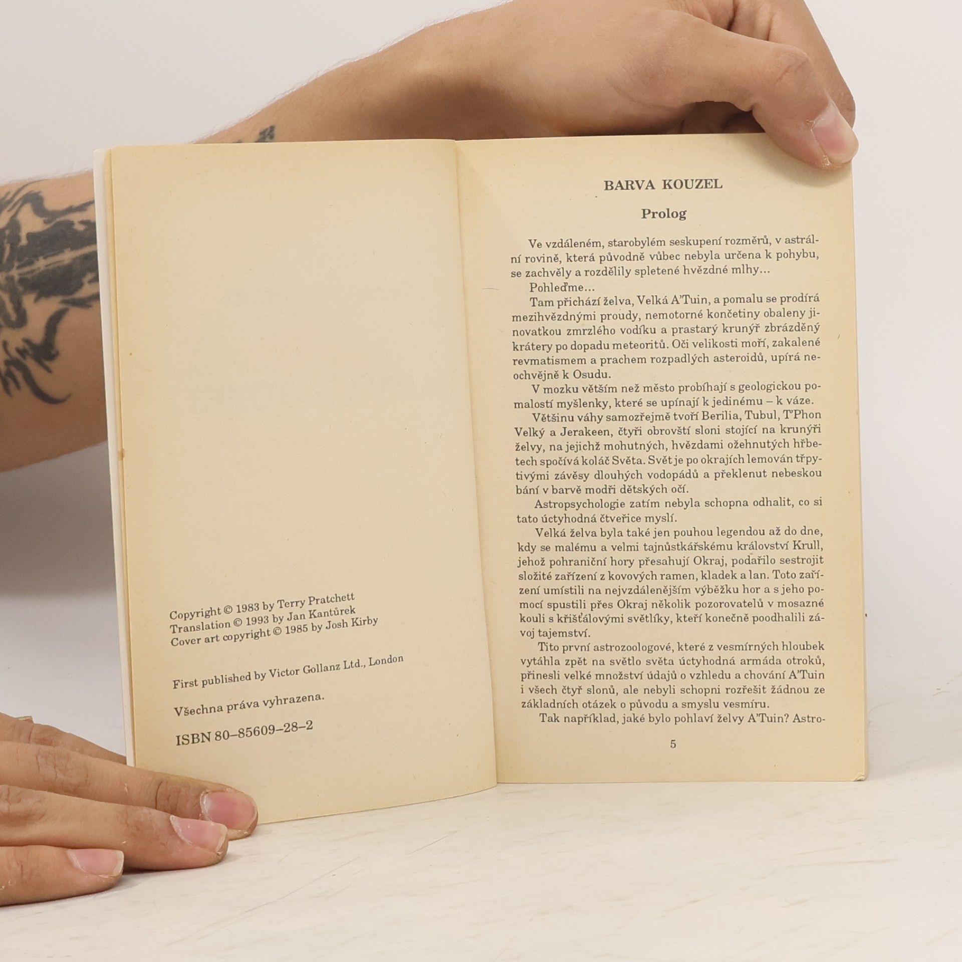 Terry Pratchett Barva kouzel