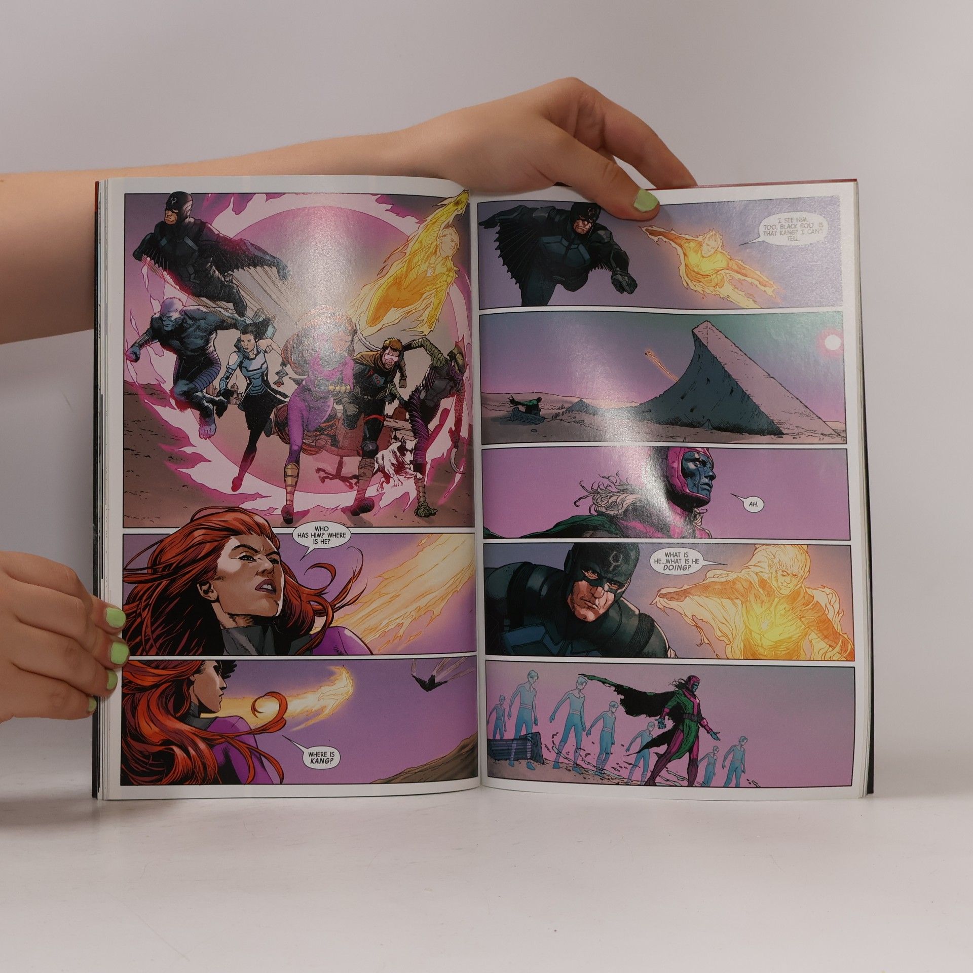 Steve McNiven Uncanny Inhumans - Time Crush
