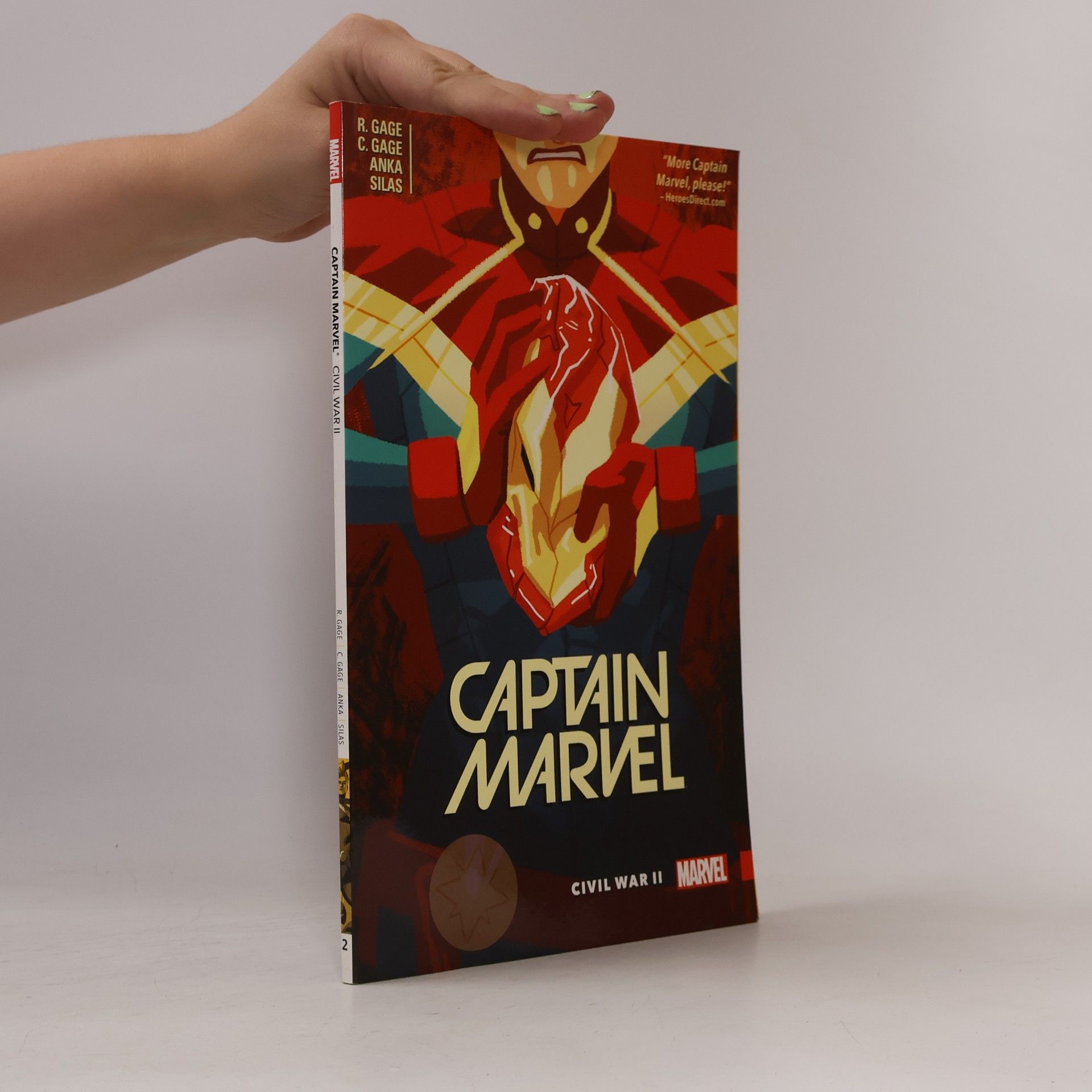 Panini Publishing Ltd Captain Marvel Vol. 2: Civil War Ii