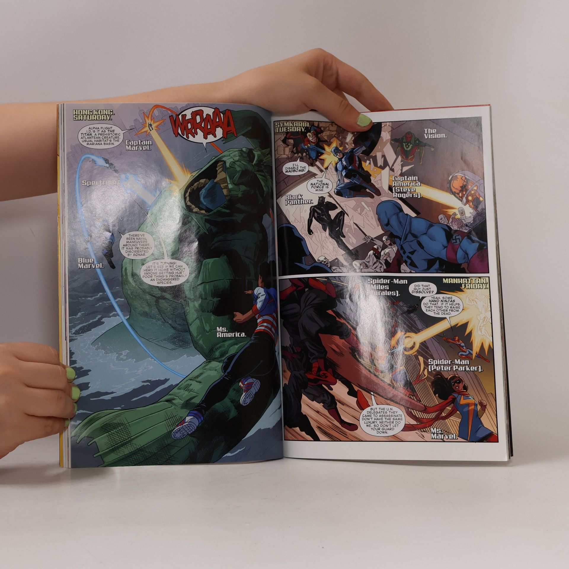 Michele Fazekas Captain Marvel Vol. 2: Civil War Ii