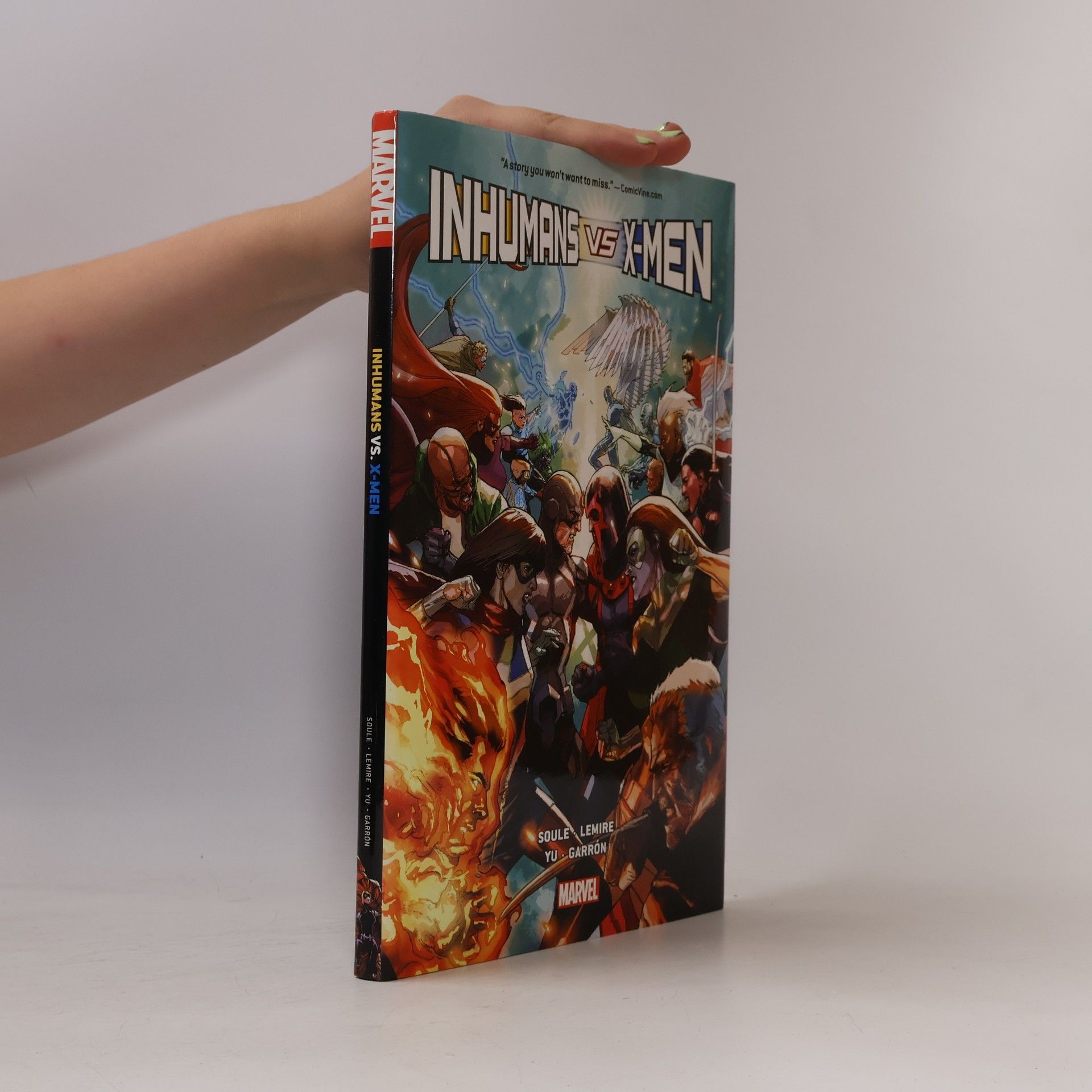 Jeff Lemire Inhumans Vs. X-Men