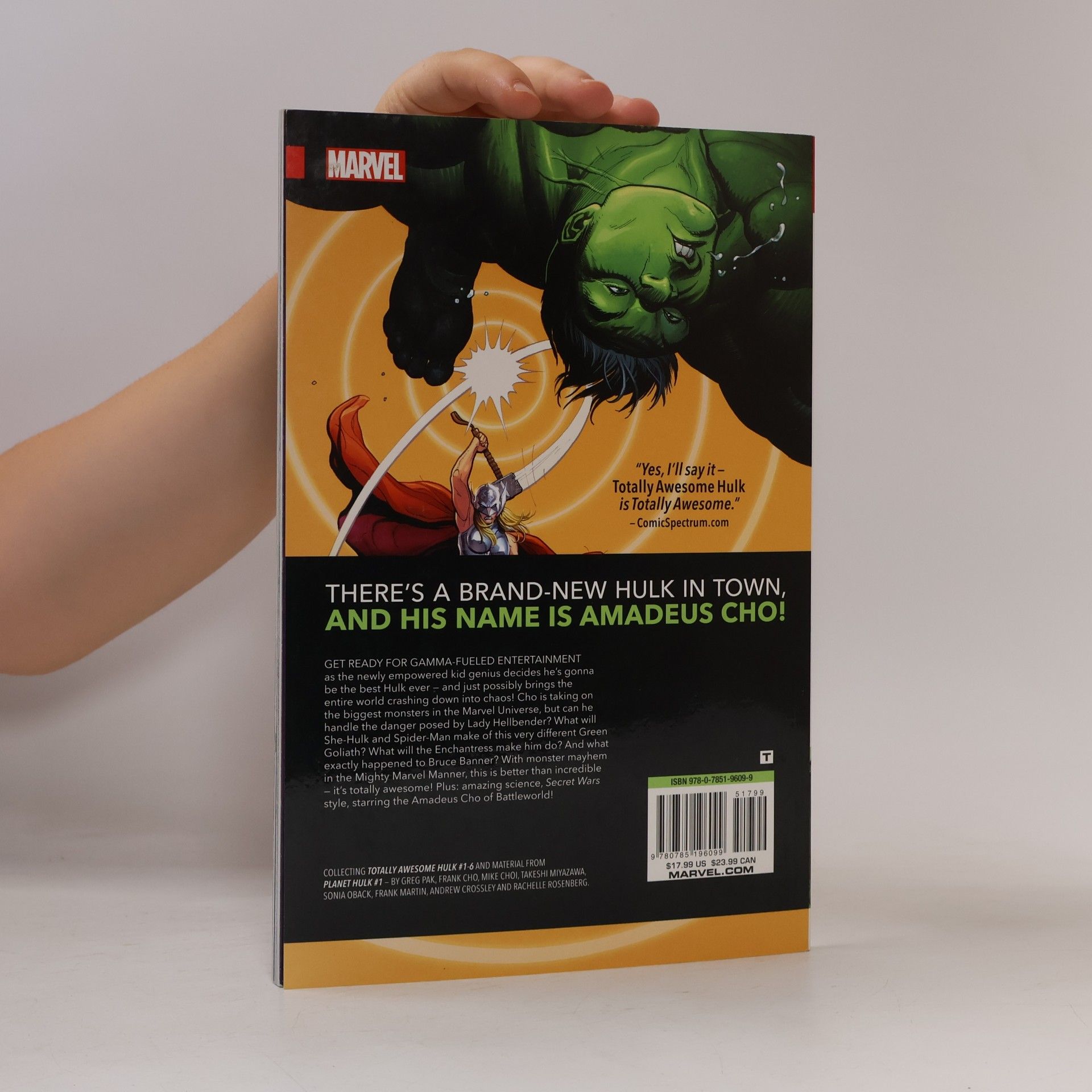 Greg Pak The Totally Awesome Hulk Vol. 1: Cho Time