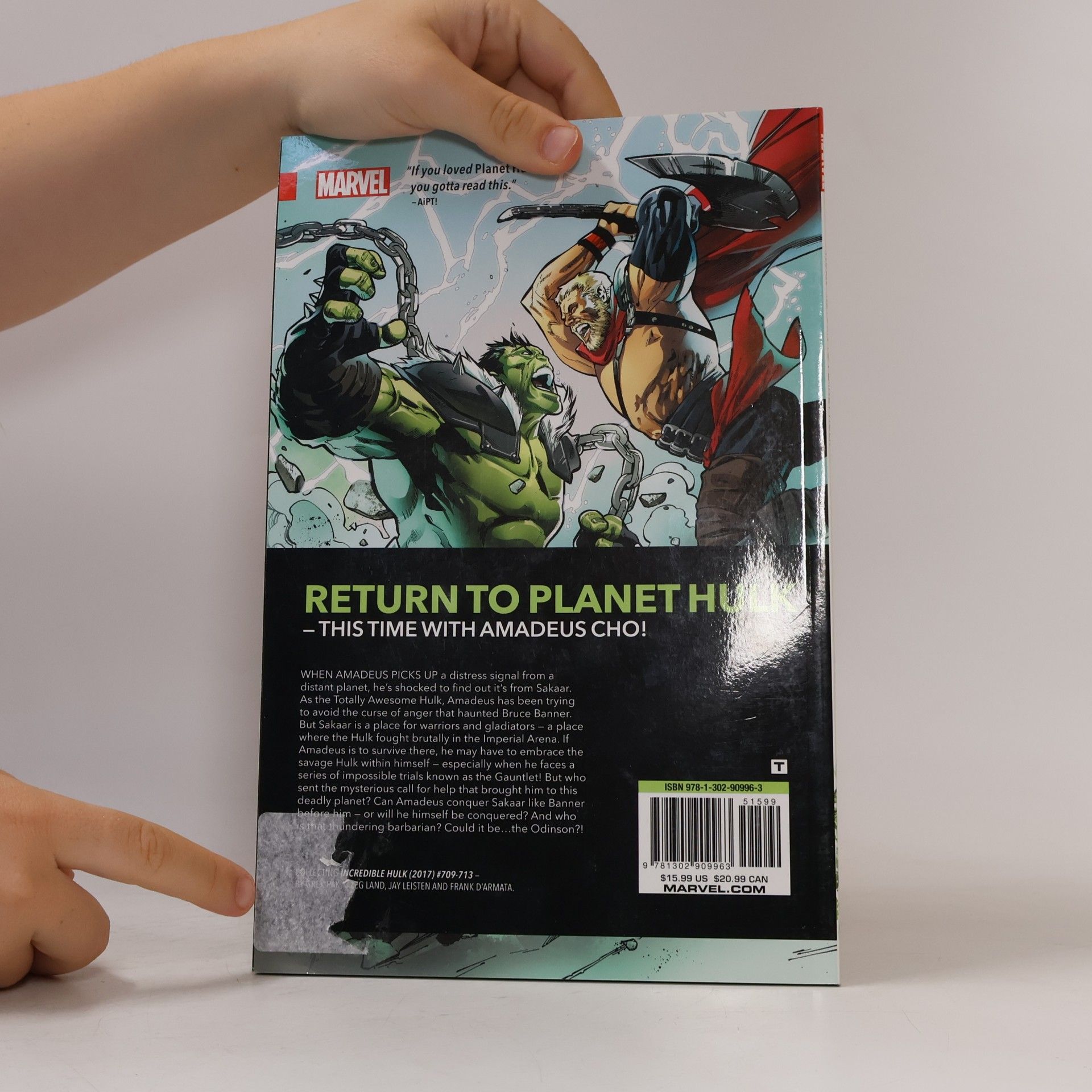 Greg Pak Hulk: Return To Planet Hulk