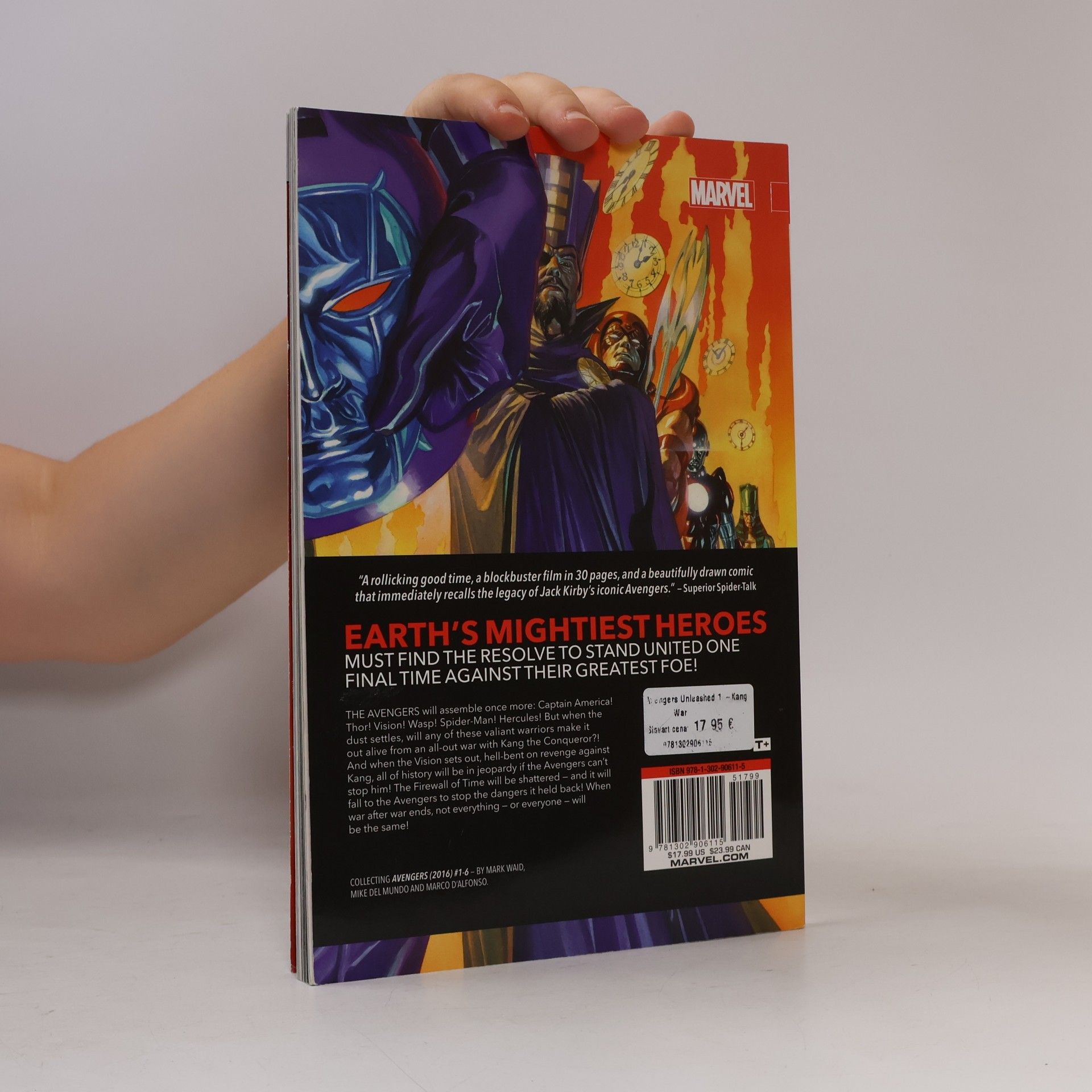 Mark Waid Avengers: Unleashed Vol. 1: Kang War One
