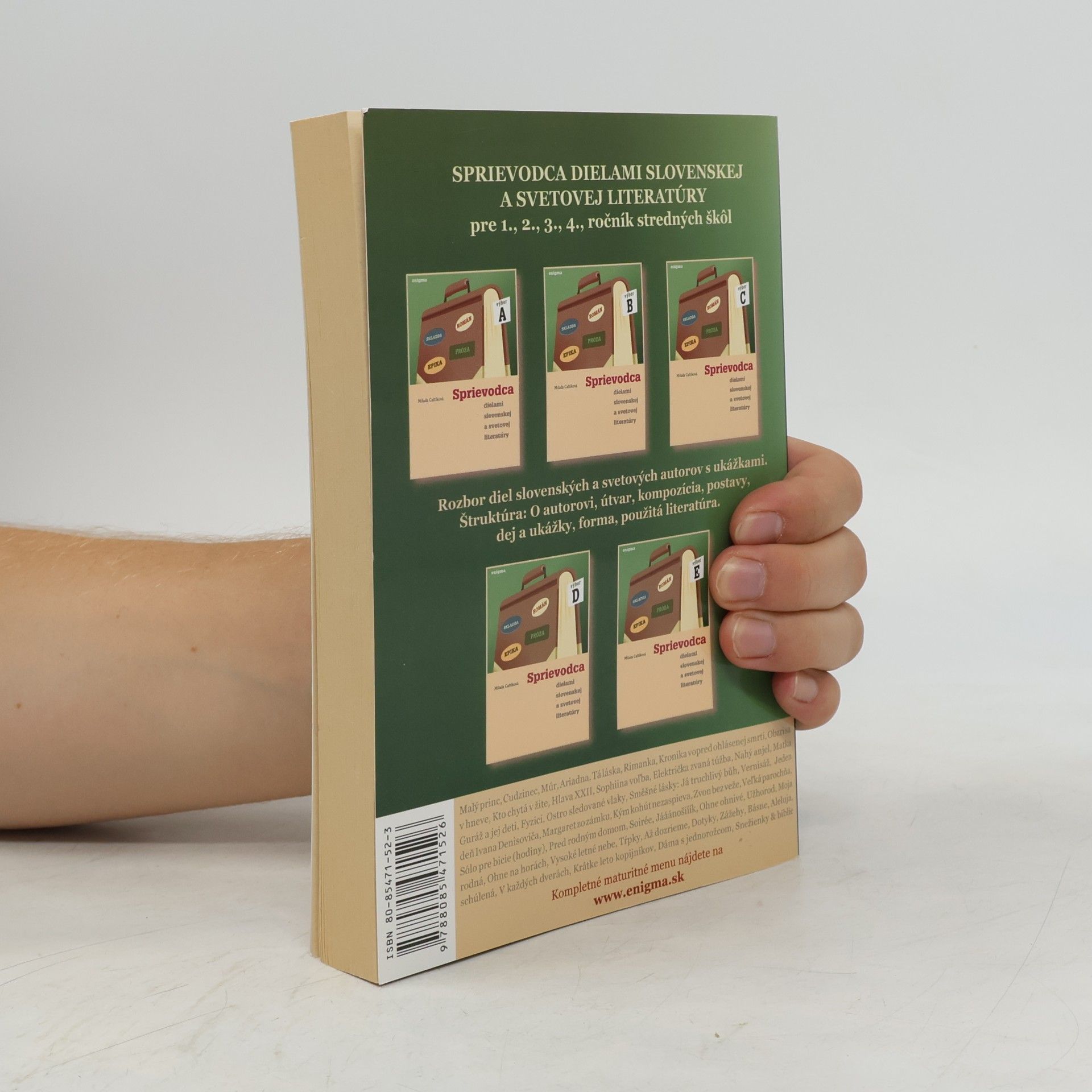 Milada Caltíková Sprievodca dielami slovenskej a svetovej literatúry (výber D)