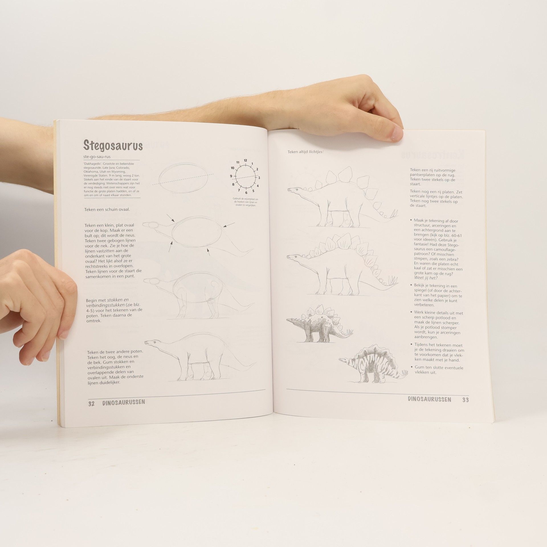 Doug DuBosque Dinosaurussen. Tekenen stap voor stap