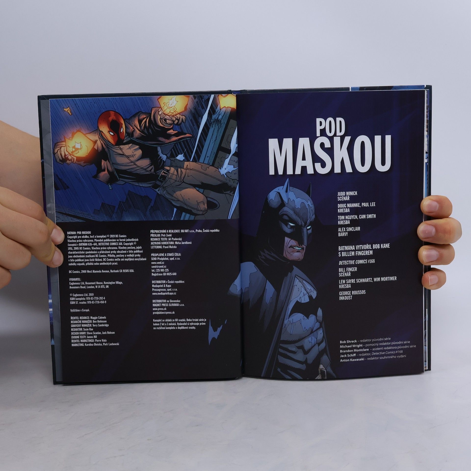 Judd Winick Batman. Pod maskou