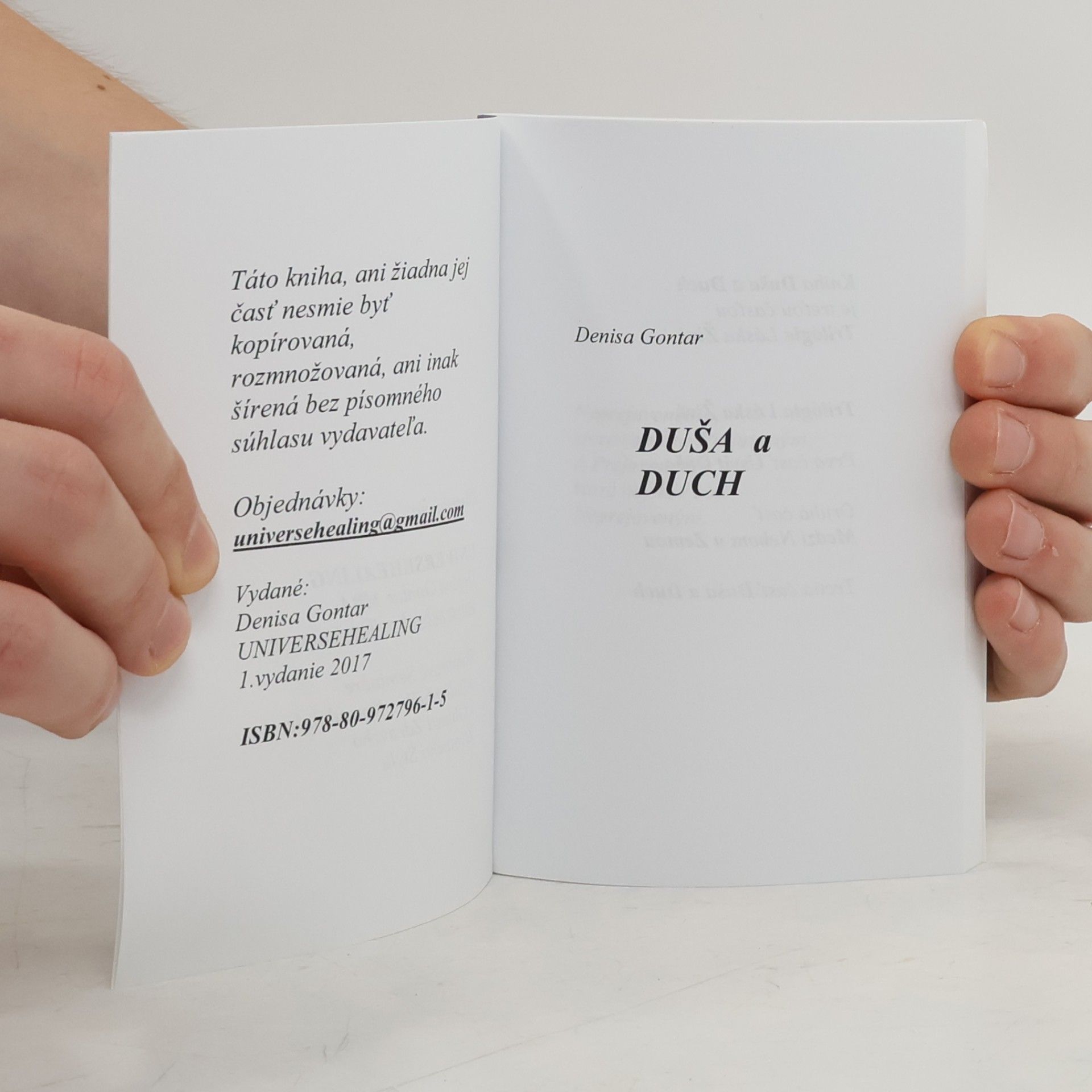 Denisa Gontar Duša a Duch