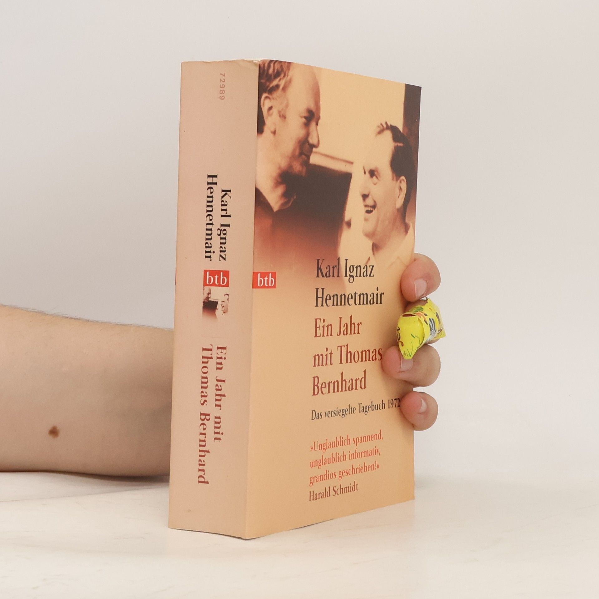 Karl Ignaz Hennetmair Ein Jahr mit Thomas Bernhard
