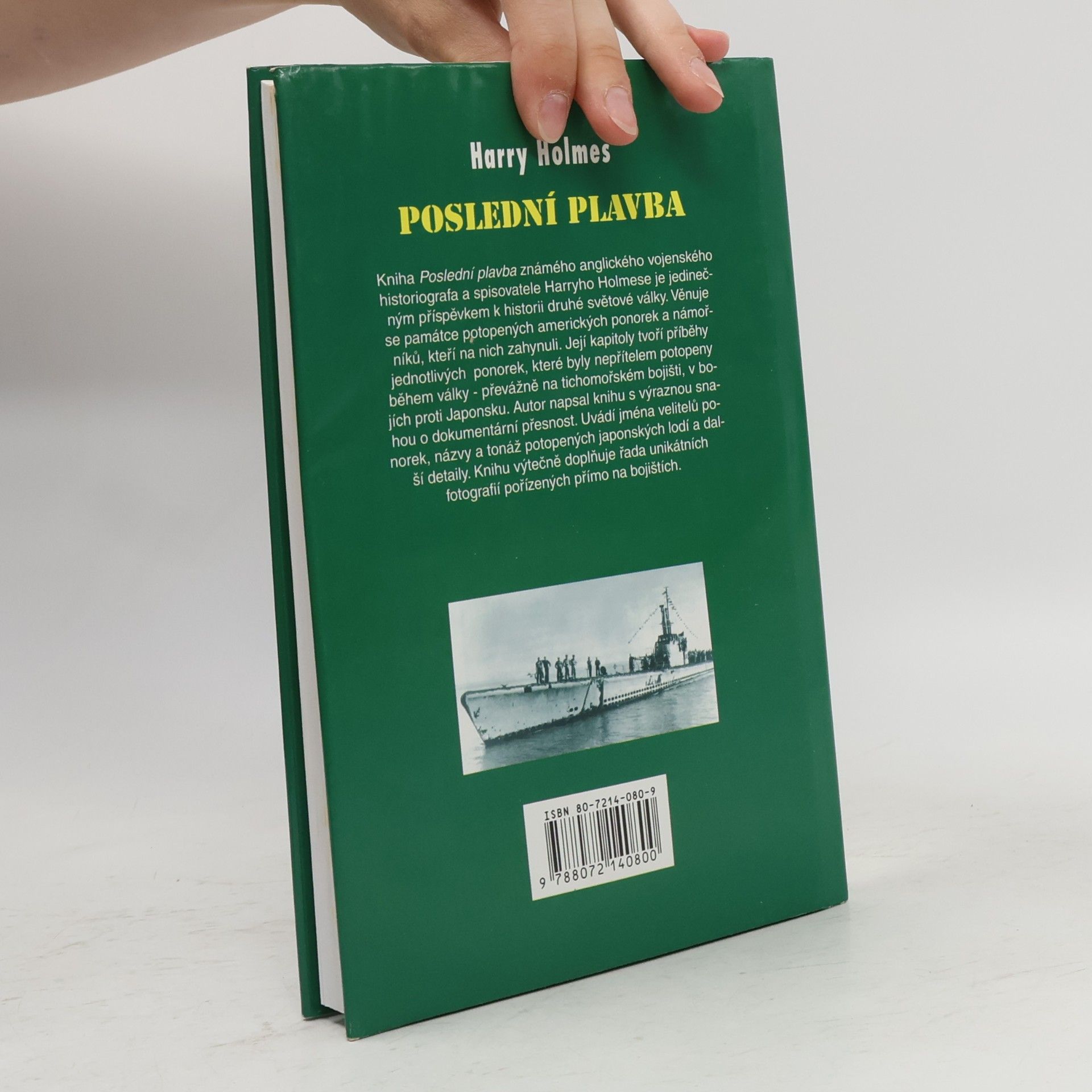 Harry Holmes Poslední plavba