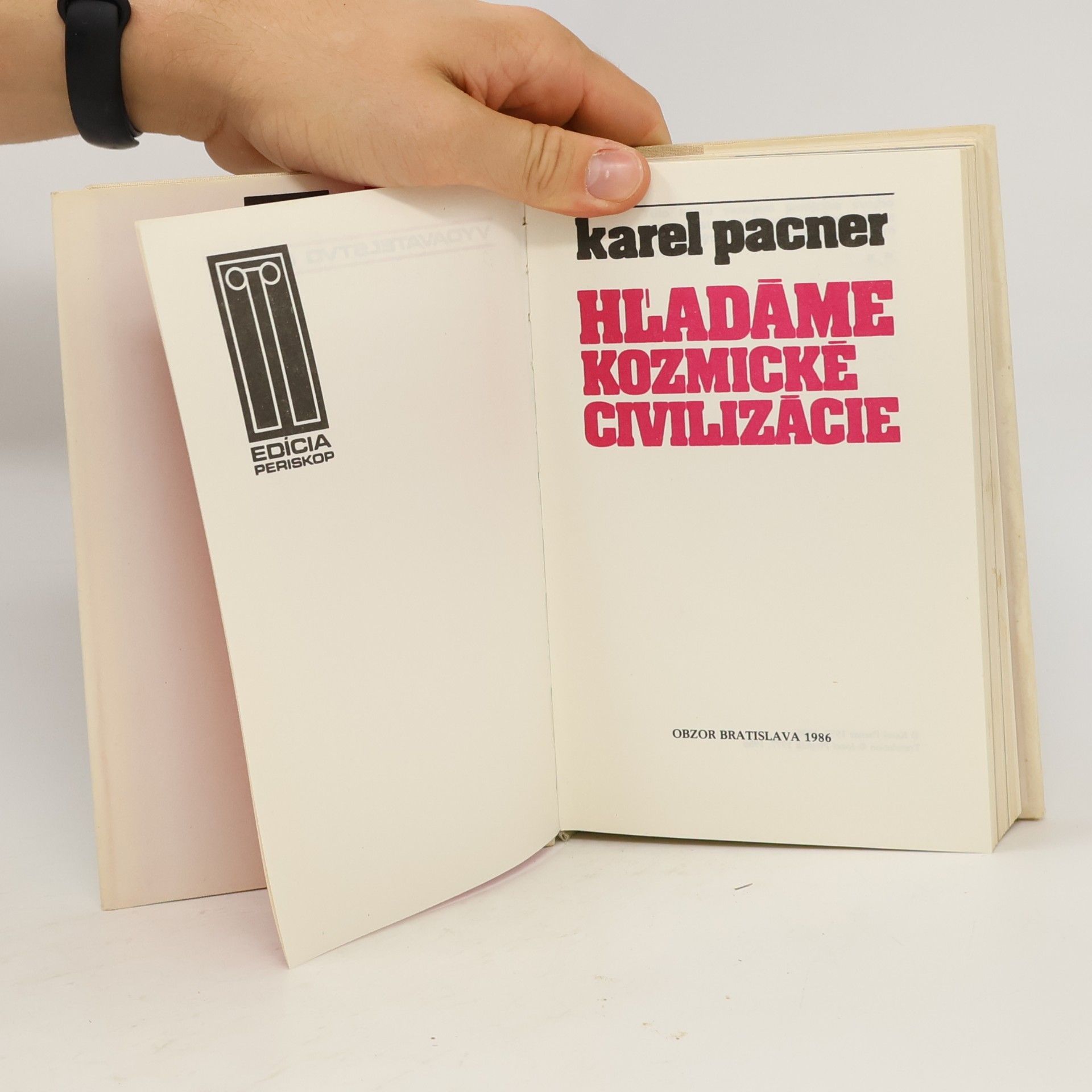 Karel Pacner Hľadáme kozmické civilizácie