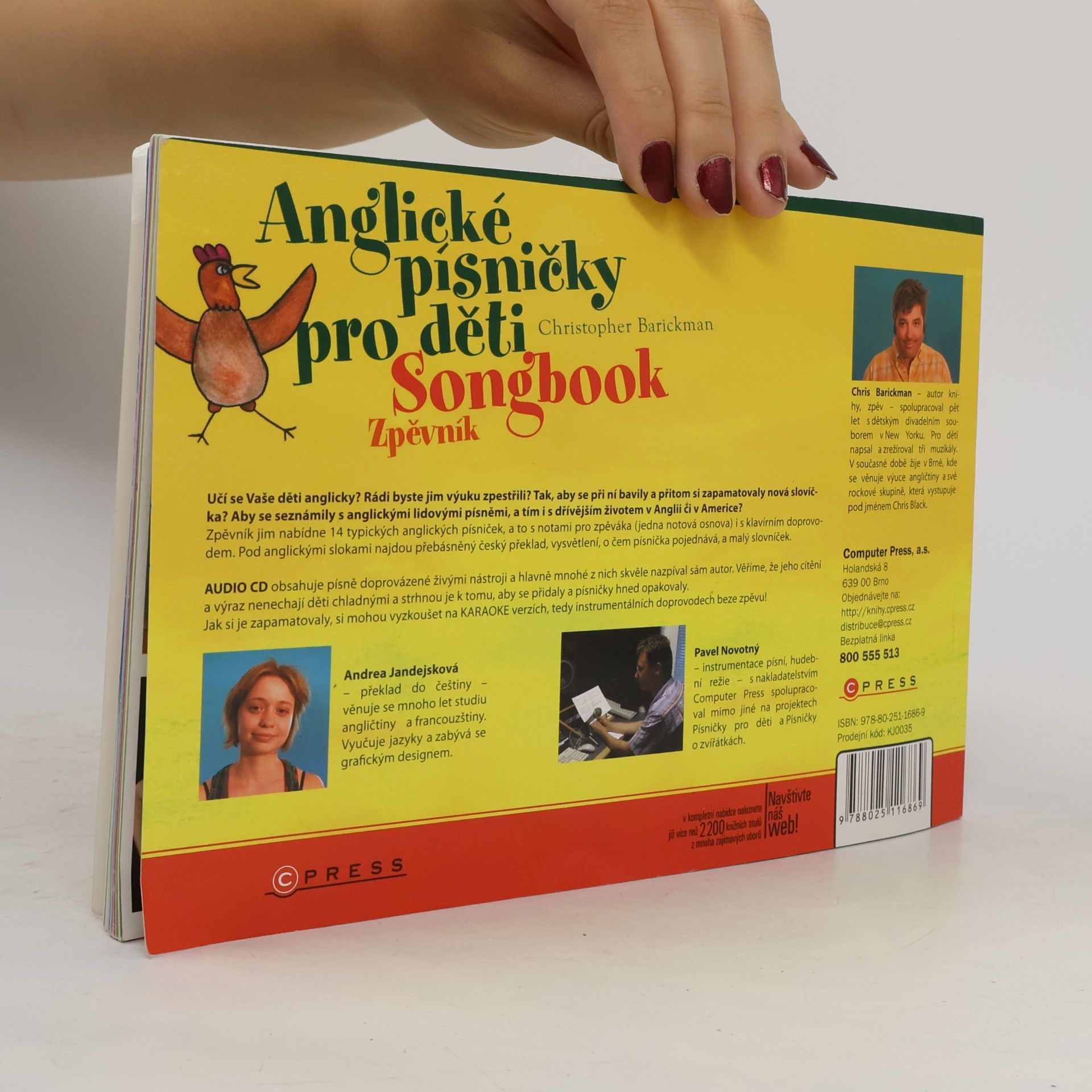 Christopher Barickman Anglické písničky pro děti