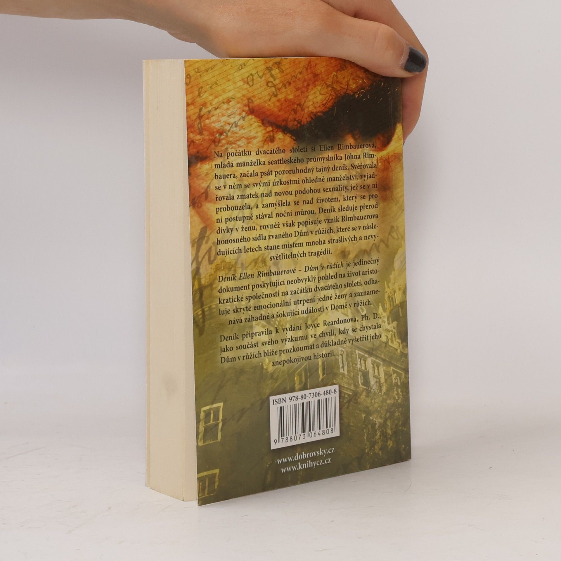 Ridley Pearson Deník Ellen Rimbauerové : Dům v růžích