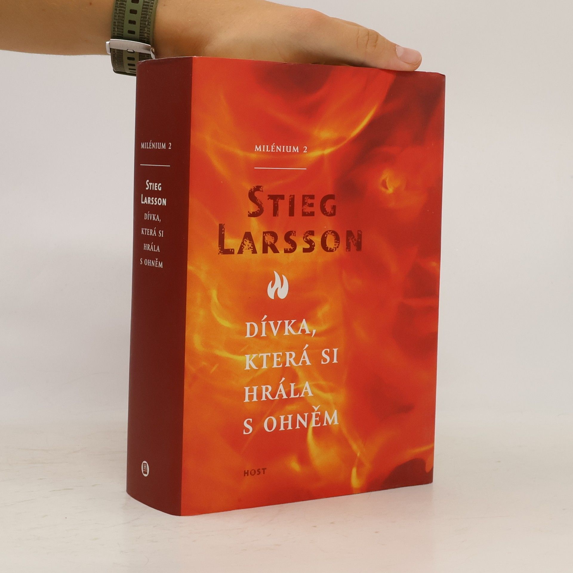 Stieg Larsson Dívka, která si hrála s ohněm