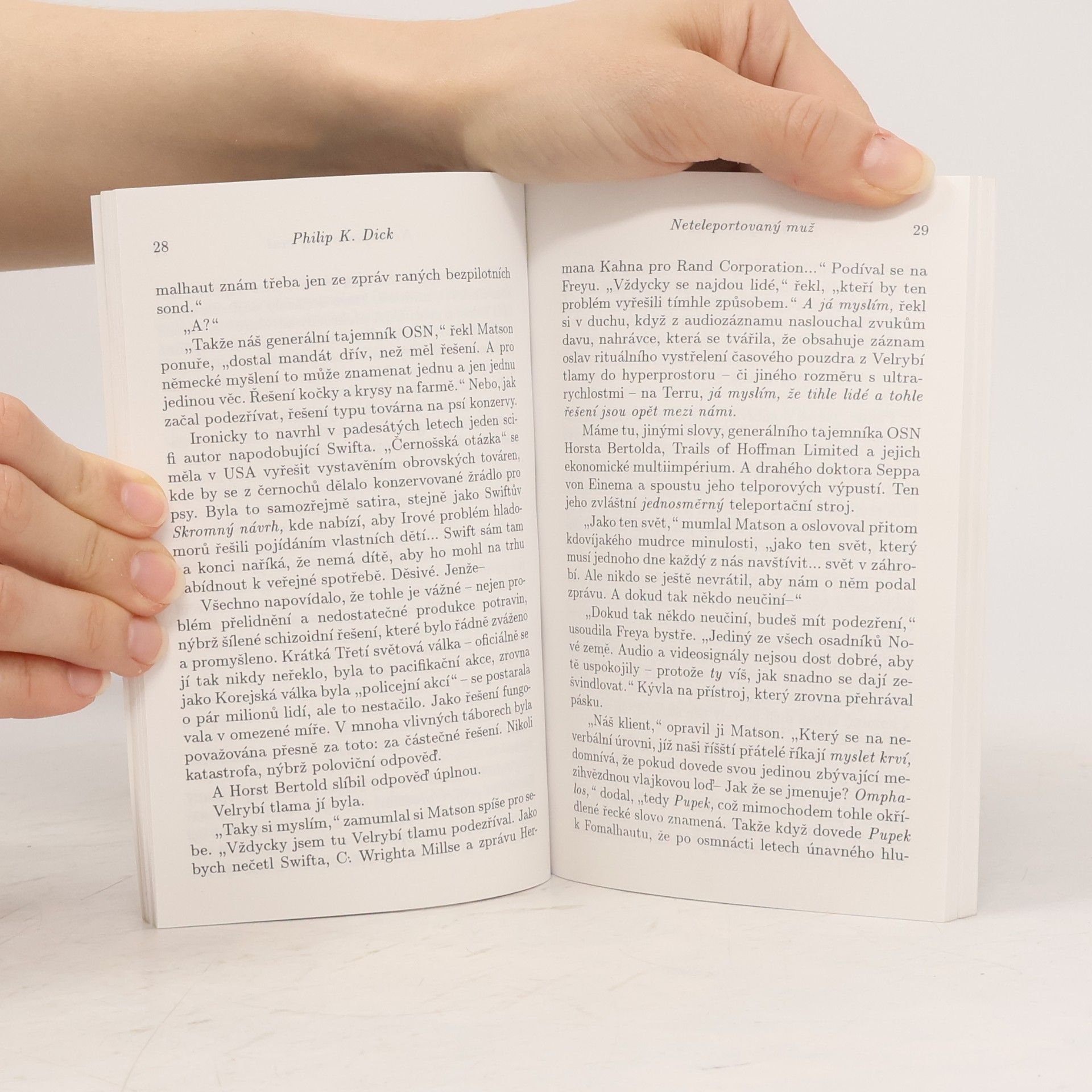 Philip K. Dick Neteleportovaný muž