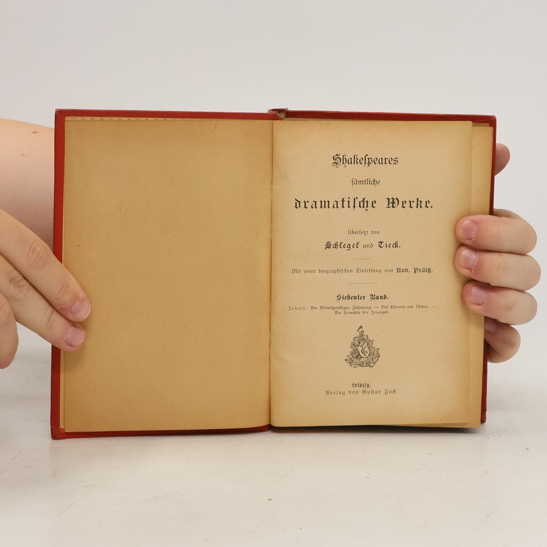 William Shakespeare Shakespeares sämtliche dramatische Werke 7-9