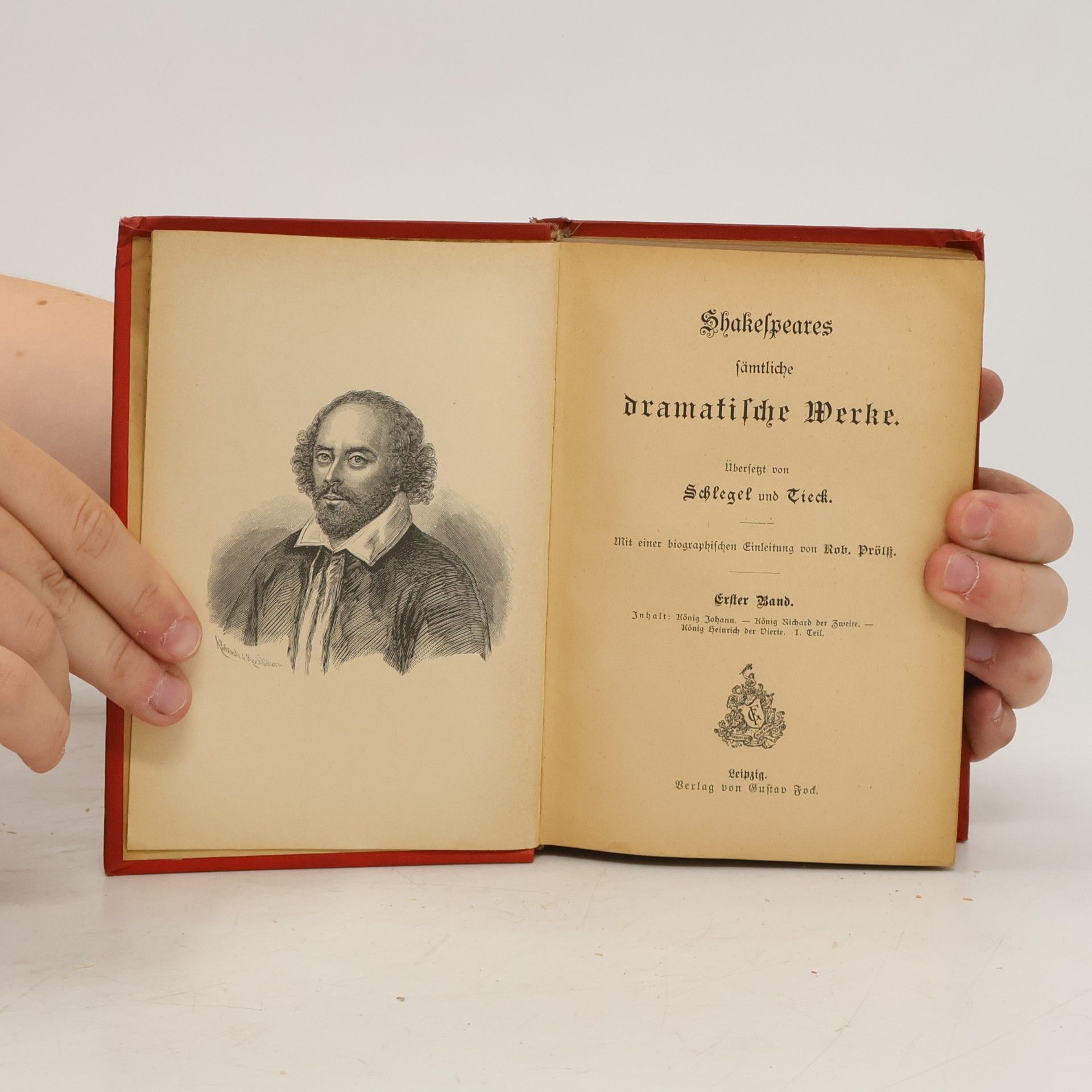 William Shakespeare Shakespeares sämtliche dramatische Werke 1-3