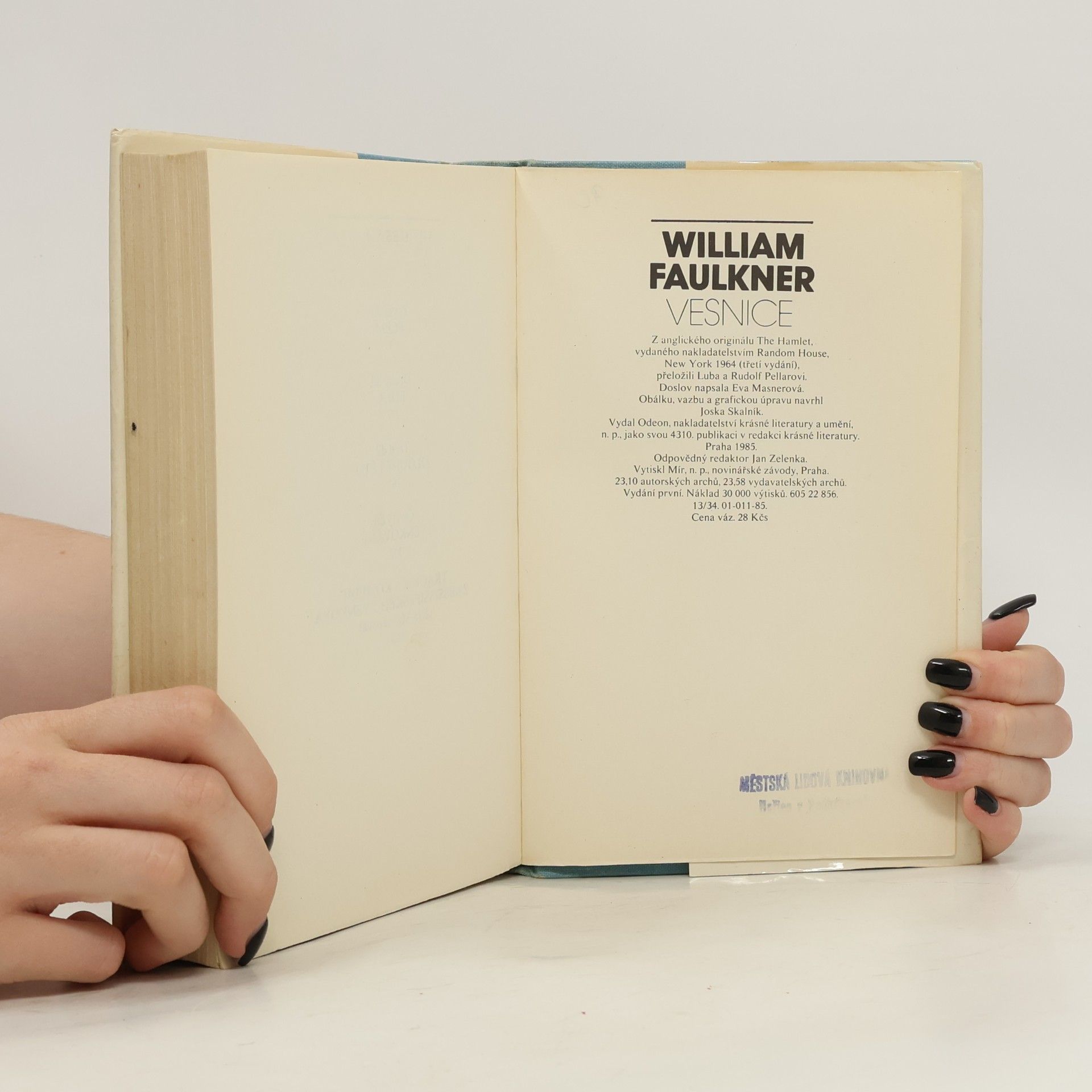 William Faulkner Vesnice