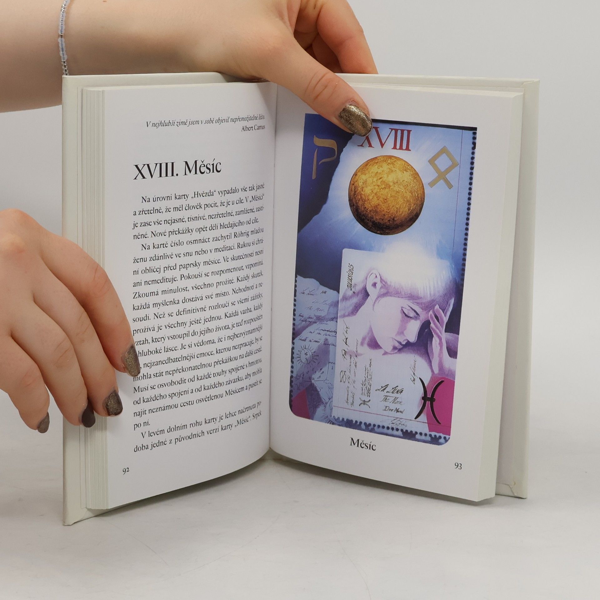 Francesca Marzano-Fritz Röhrig tarot: Hra inspirace a fantazie