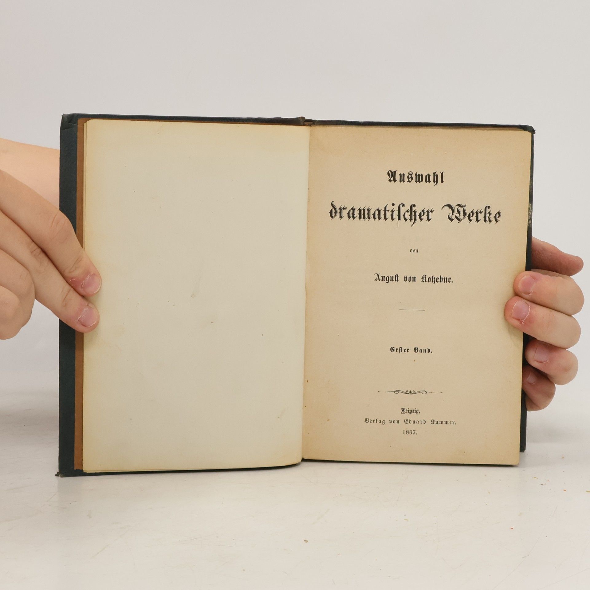August von Kotzebue Auswahl dramatischer Werke 1-3
