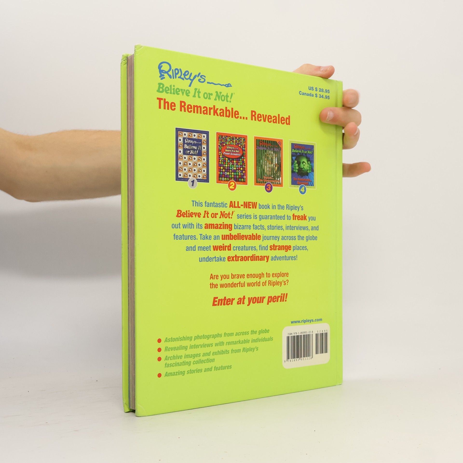 Ripley Entertainment Inc. Ripley's Believe It Or Not! - 4: The Remarkable... Revealed