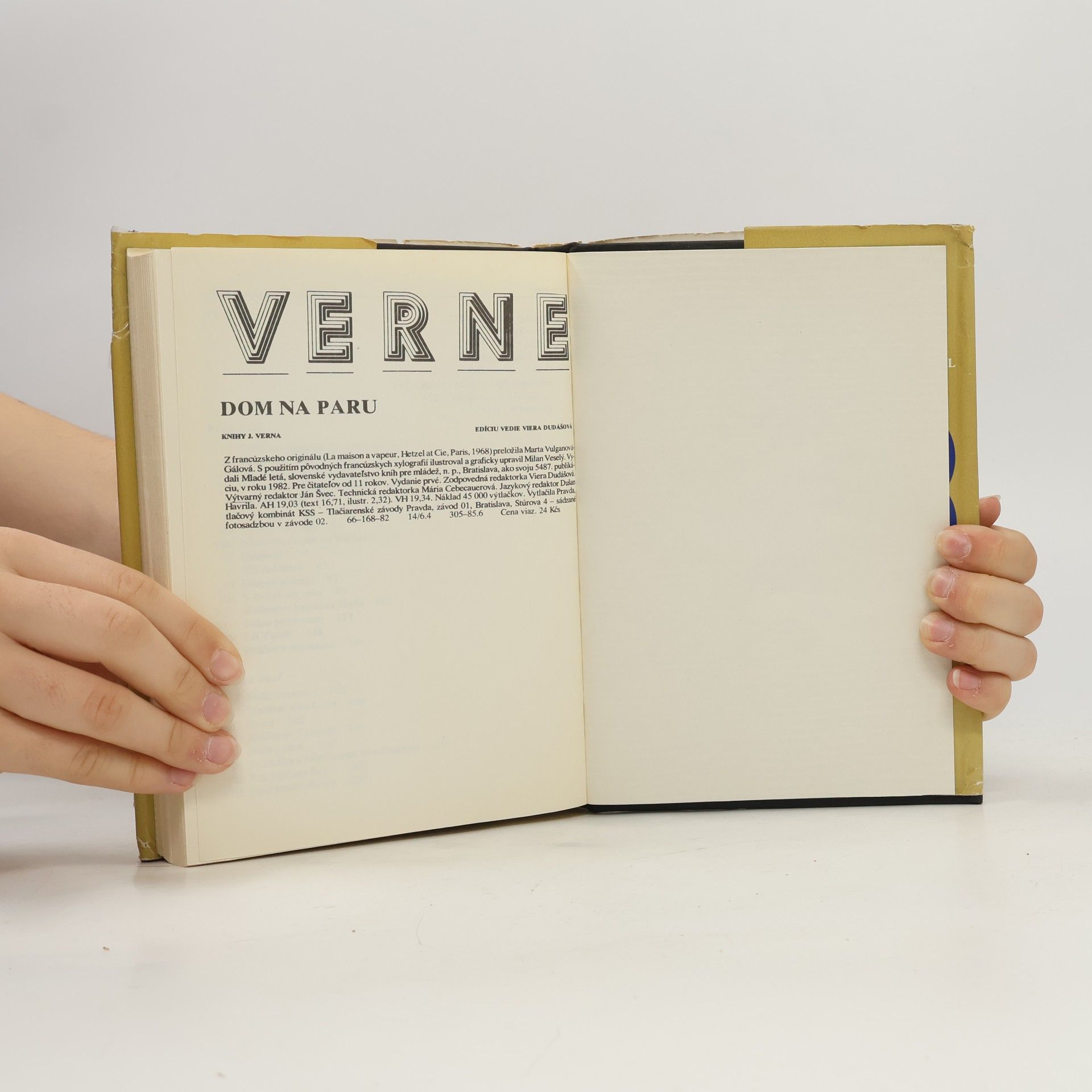 Jules Verne Dom na paru