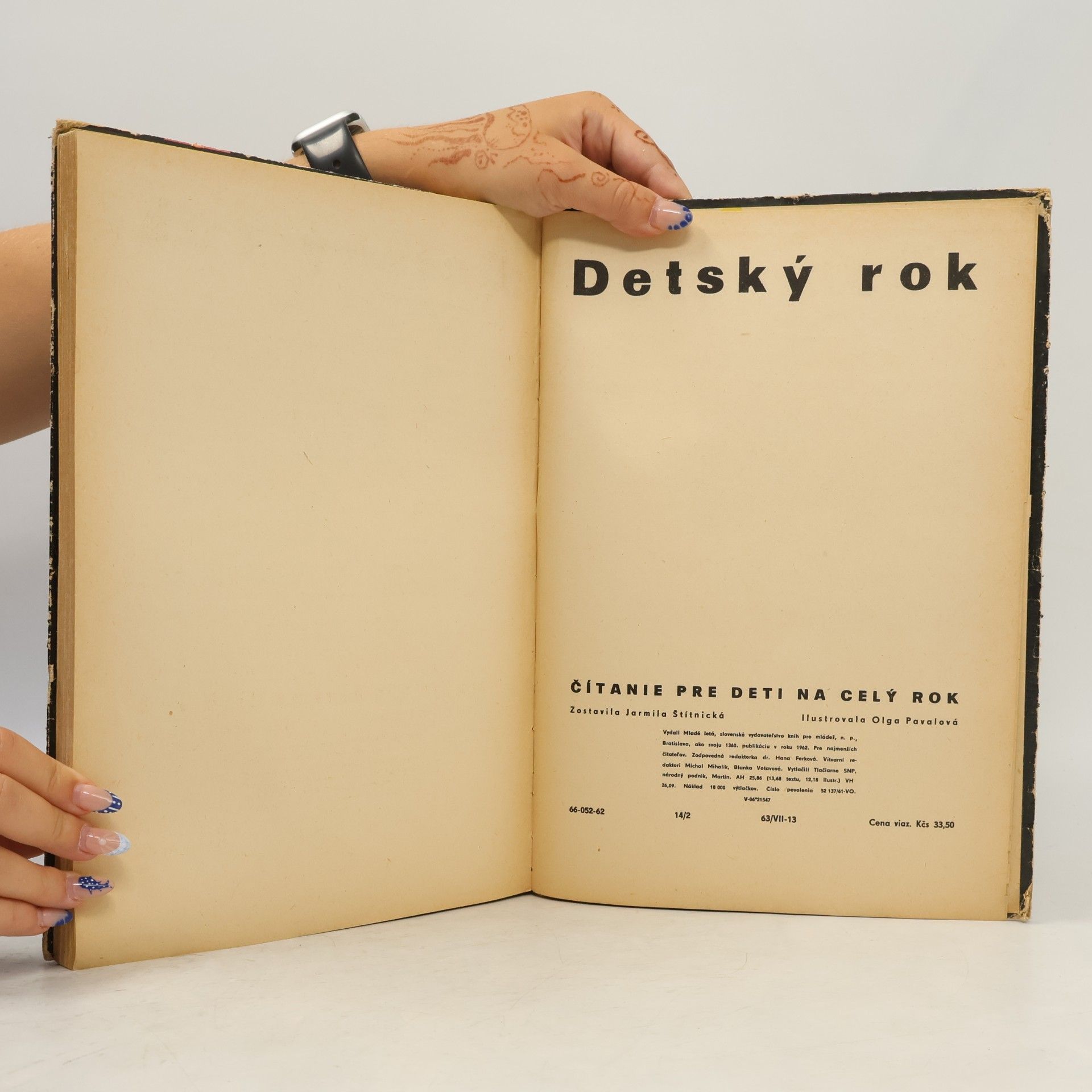 Jarmila Štítnická Detský rok