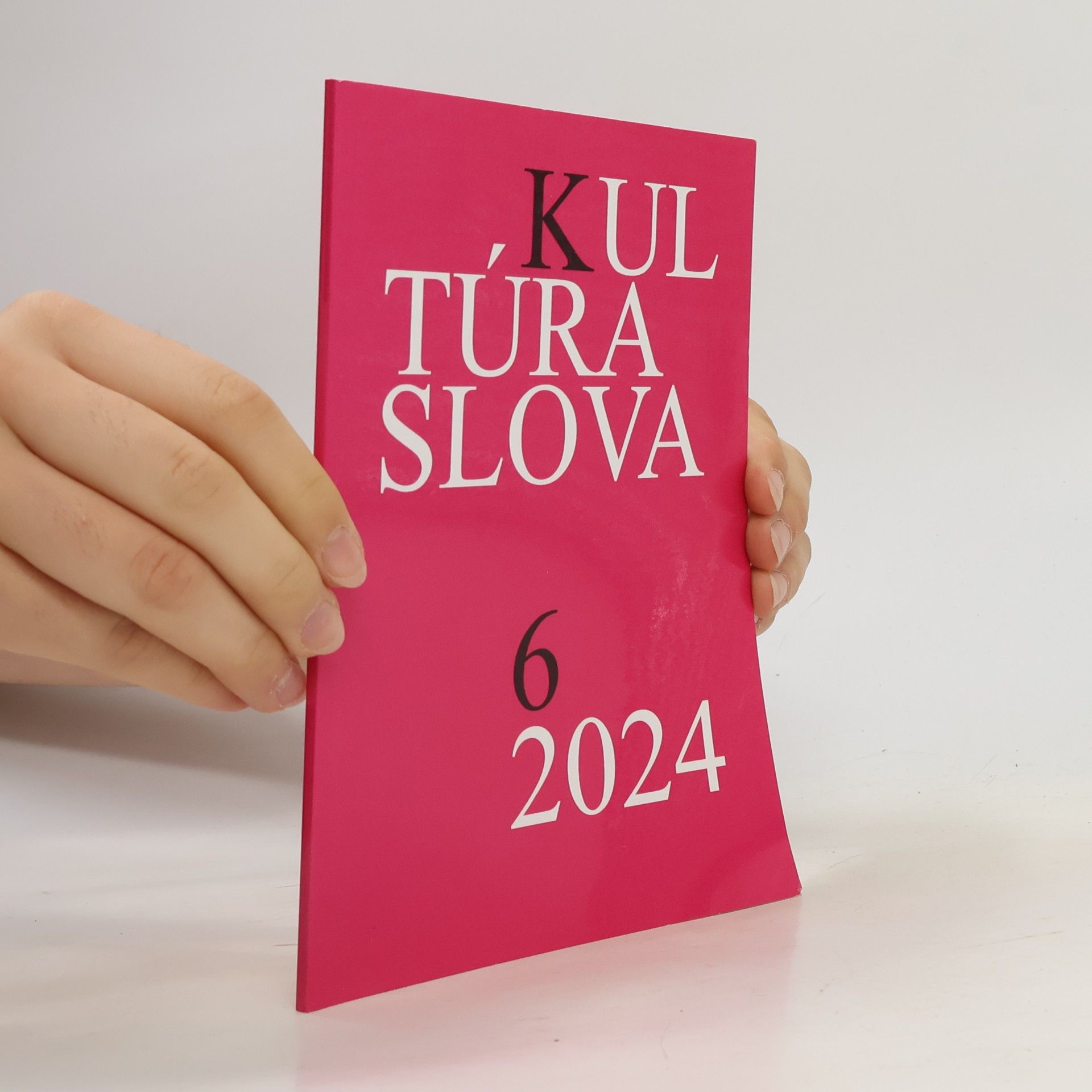 Kolektív autorov Kultúra slova 6/2024