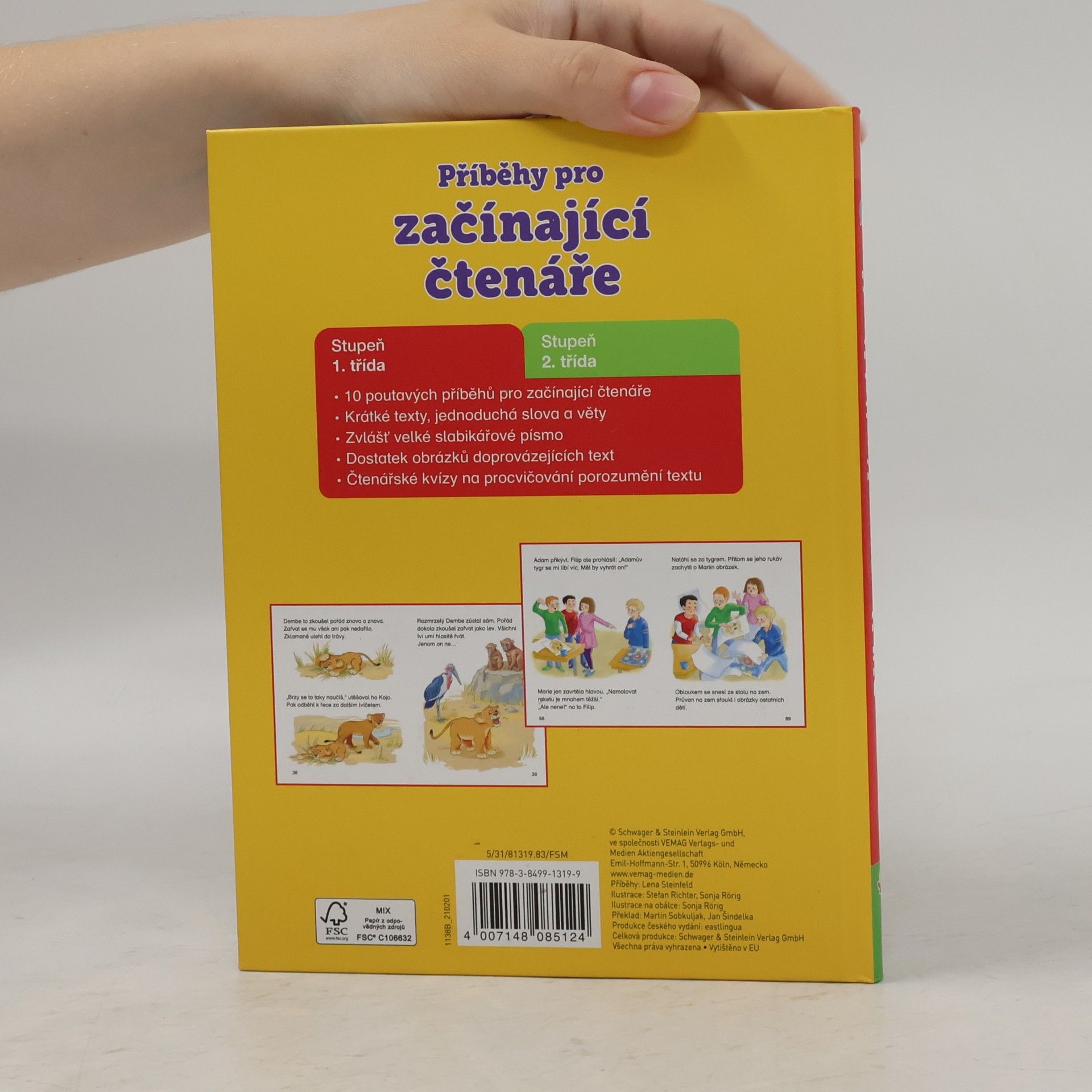 Lena Steinfeld Příběhy pro začínající čtenáře 1. třída