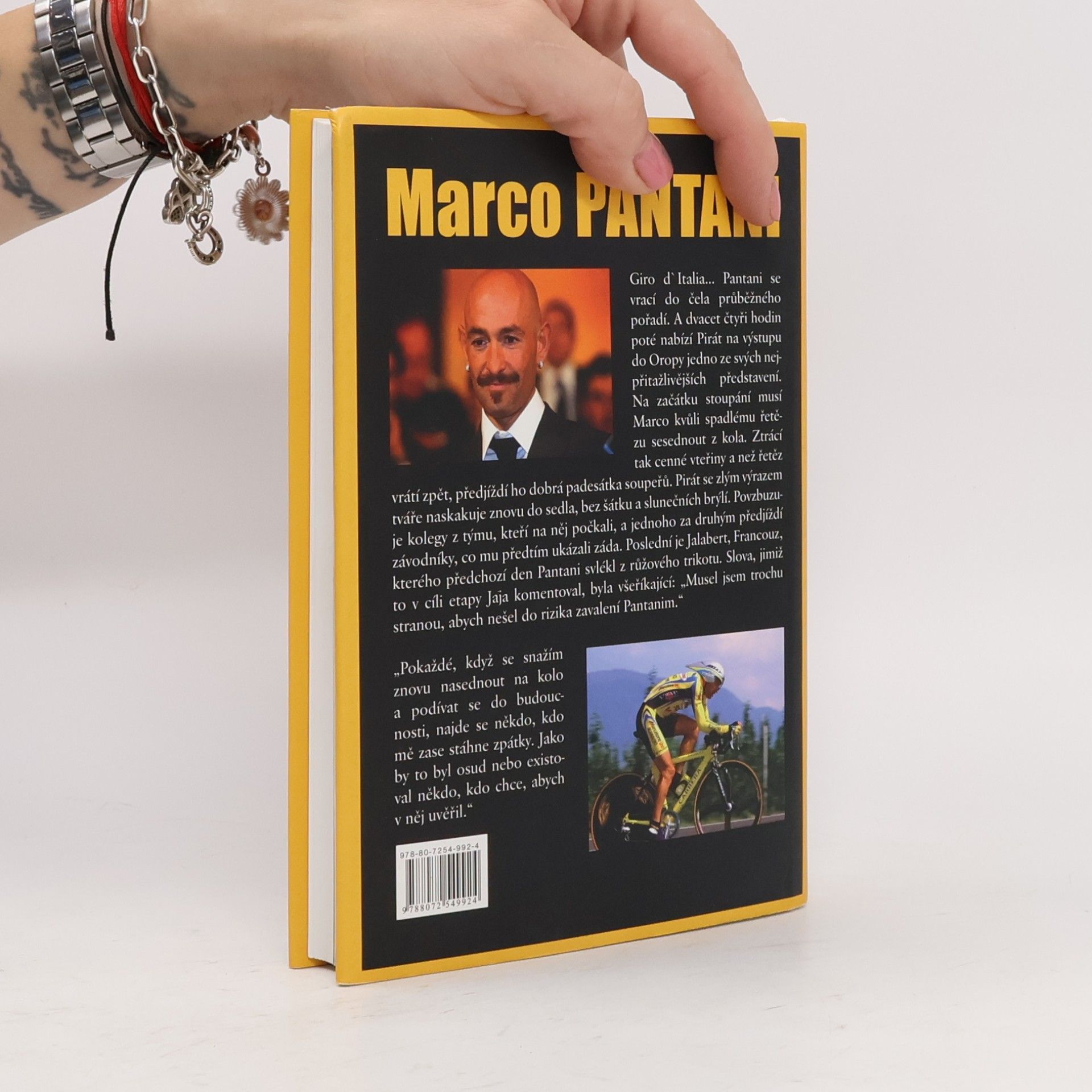 Manuela Ronchi Marco Pantani. Muž v úniku