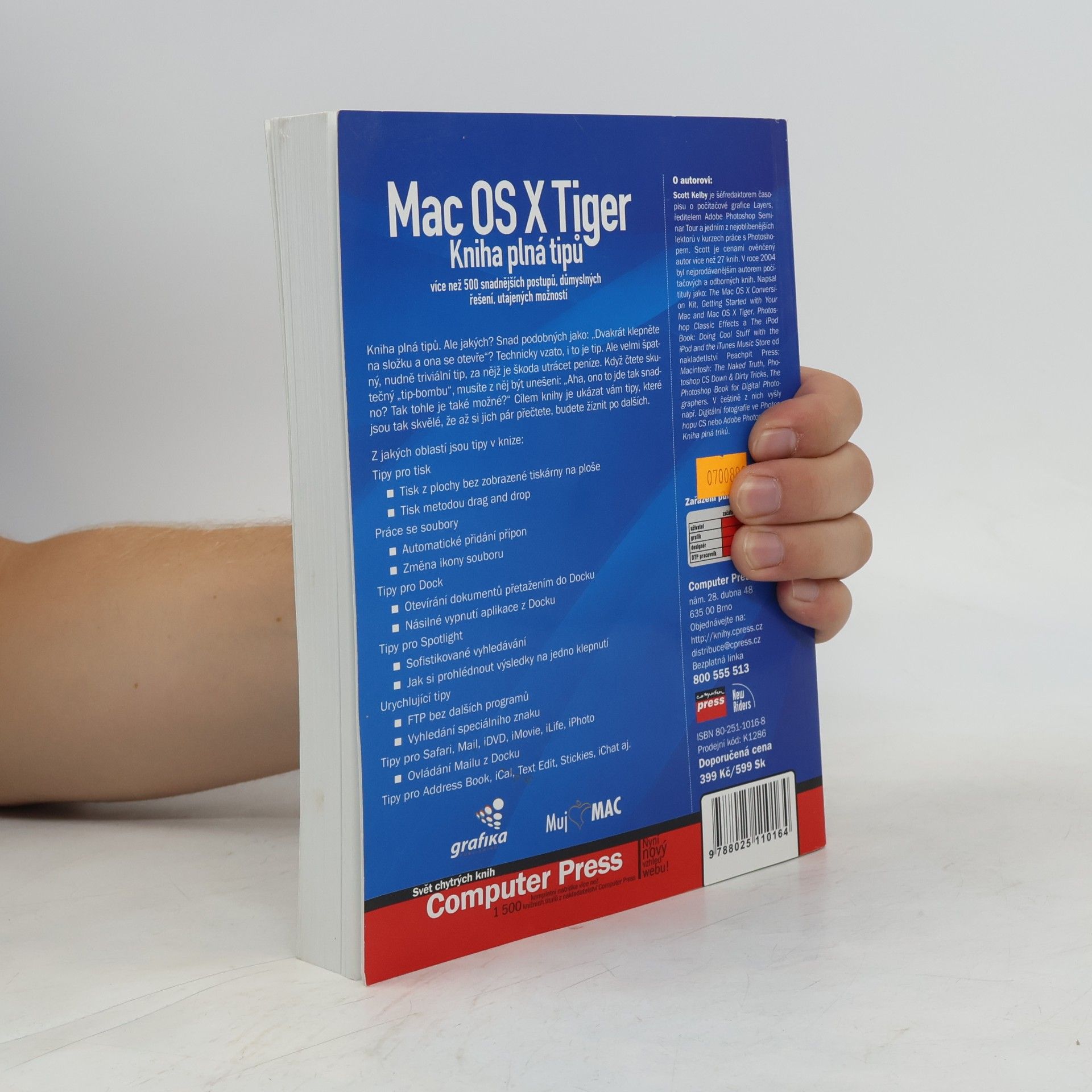 Scott Kelby Mac OS X Tiger: Kniha plná tipů