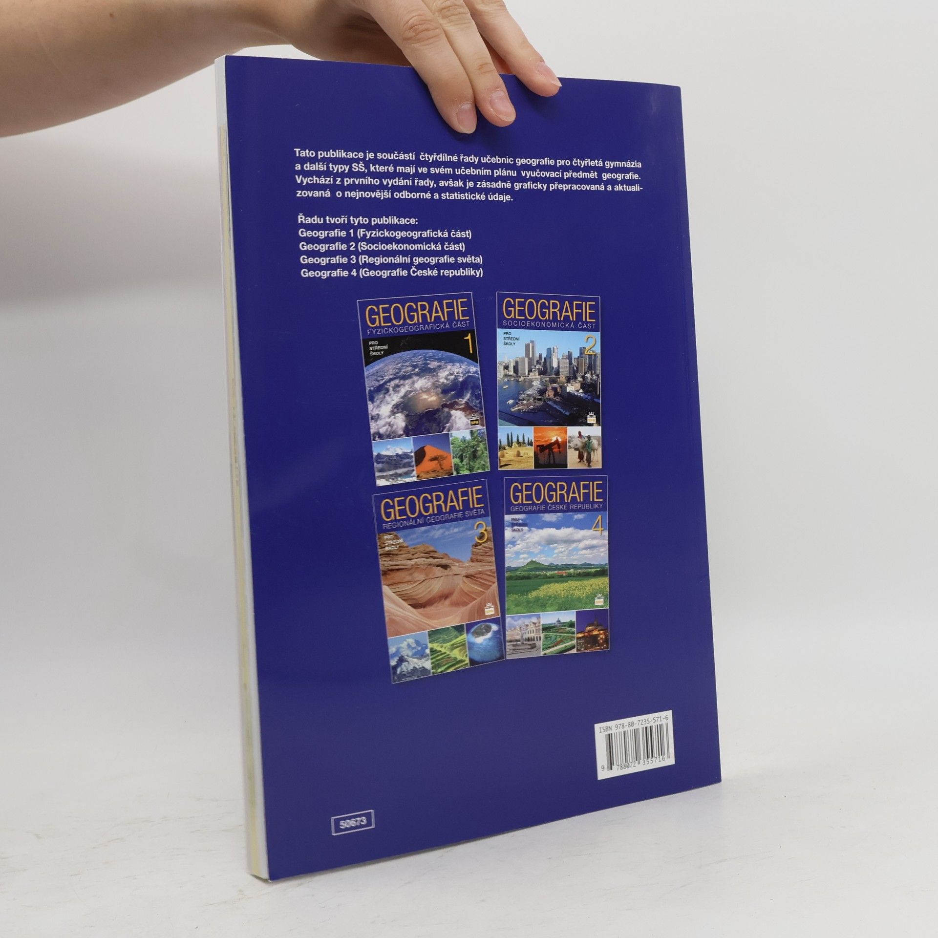 Jiří Kastner Geografie 4 : geografie České republiky: Pro střední školy