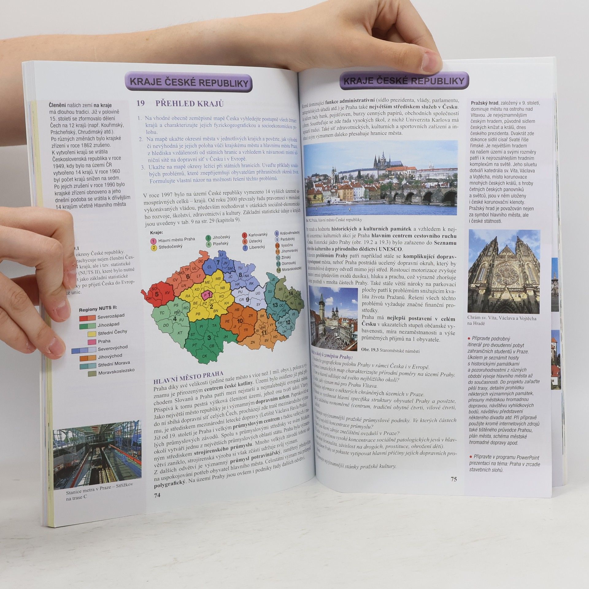 Jiří Kastner Geografie 4 : geografie České republiky: Pro střední školy