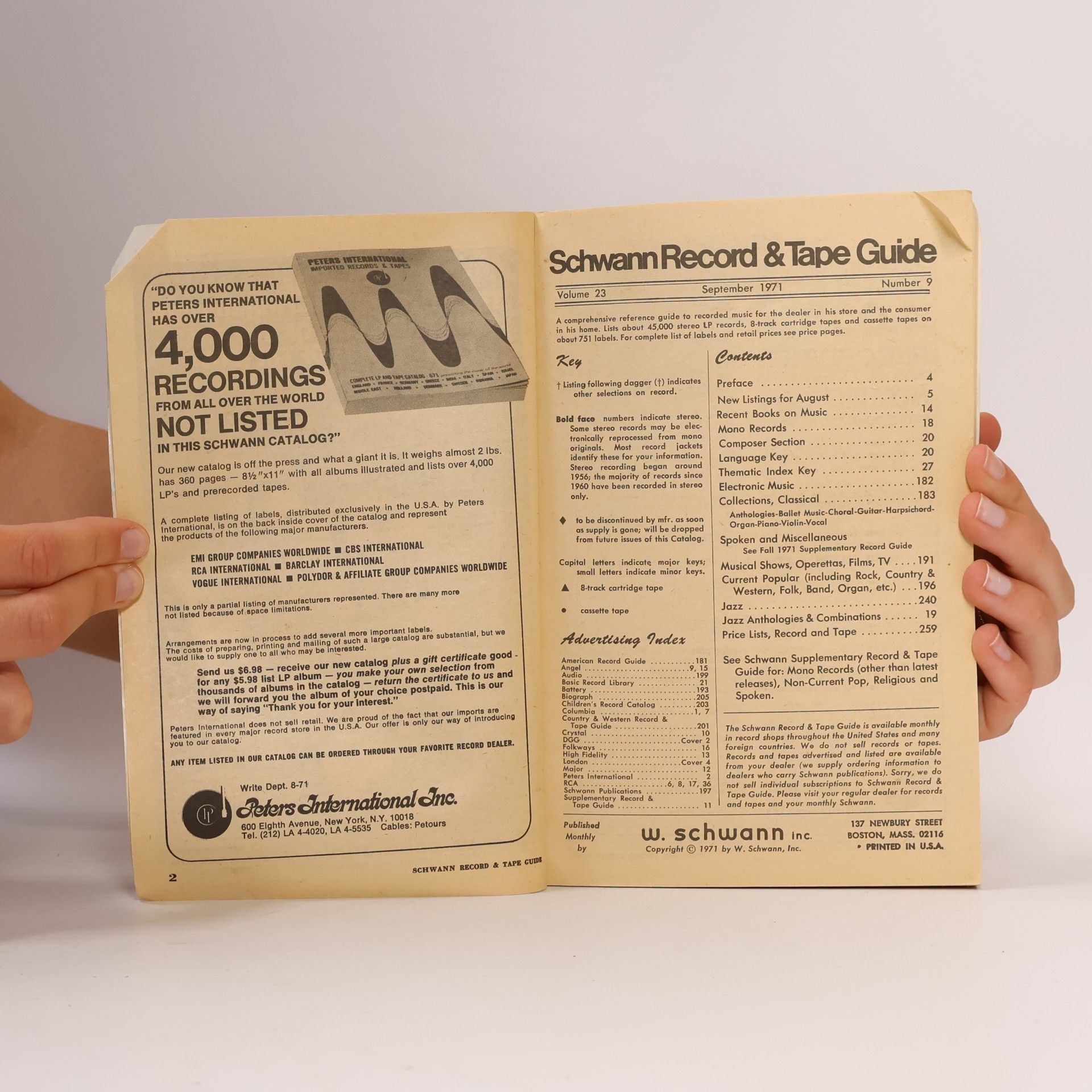 Autorenkollektiv Schwann Record & Tape Guide 9