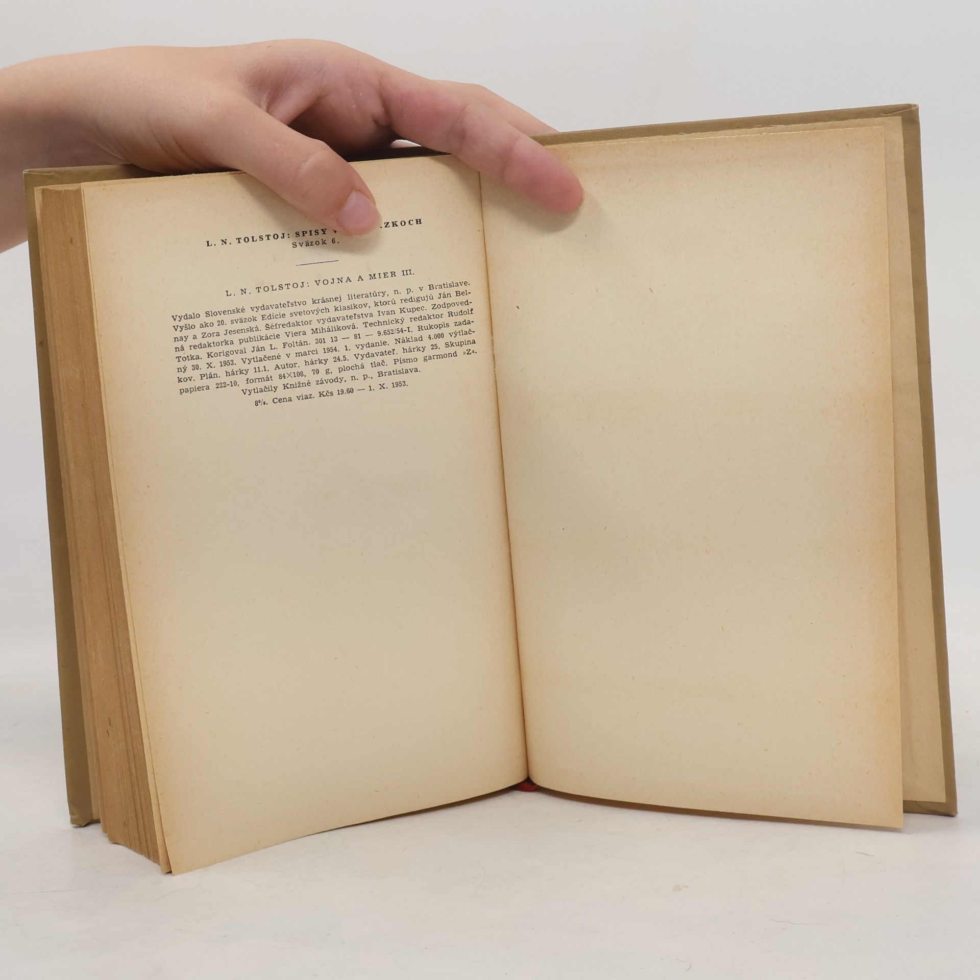 Lew Nikolajewitsch Tolstoi Vojna a mier III.
