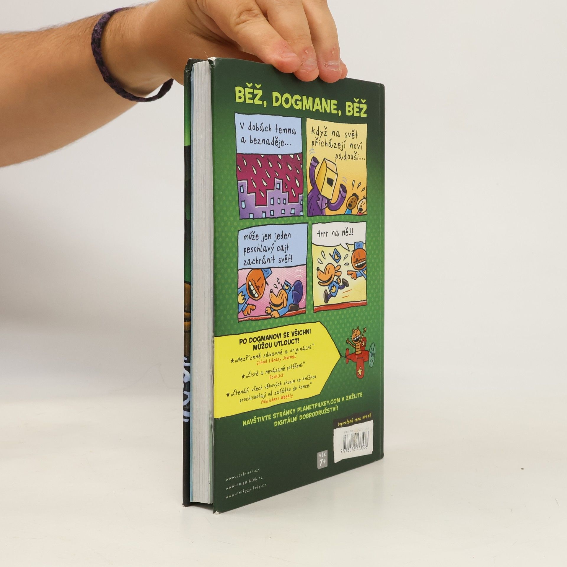 Dav Pilkey Dogman utržený ze řetězu
