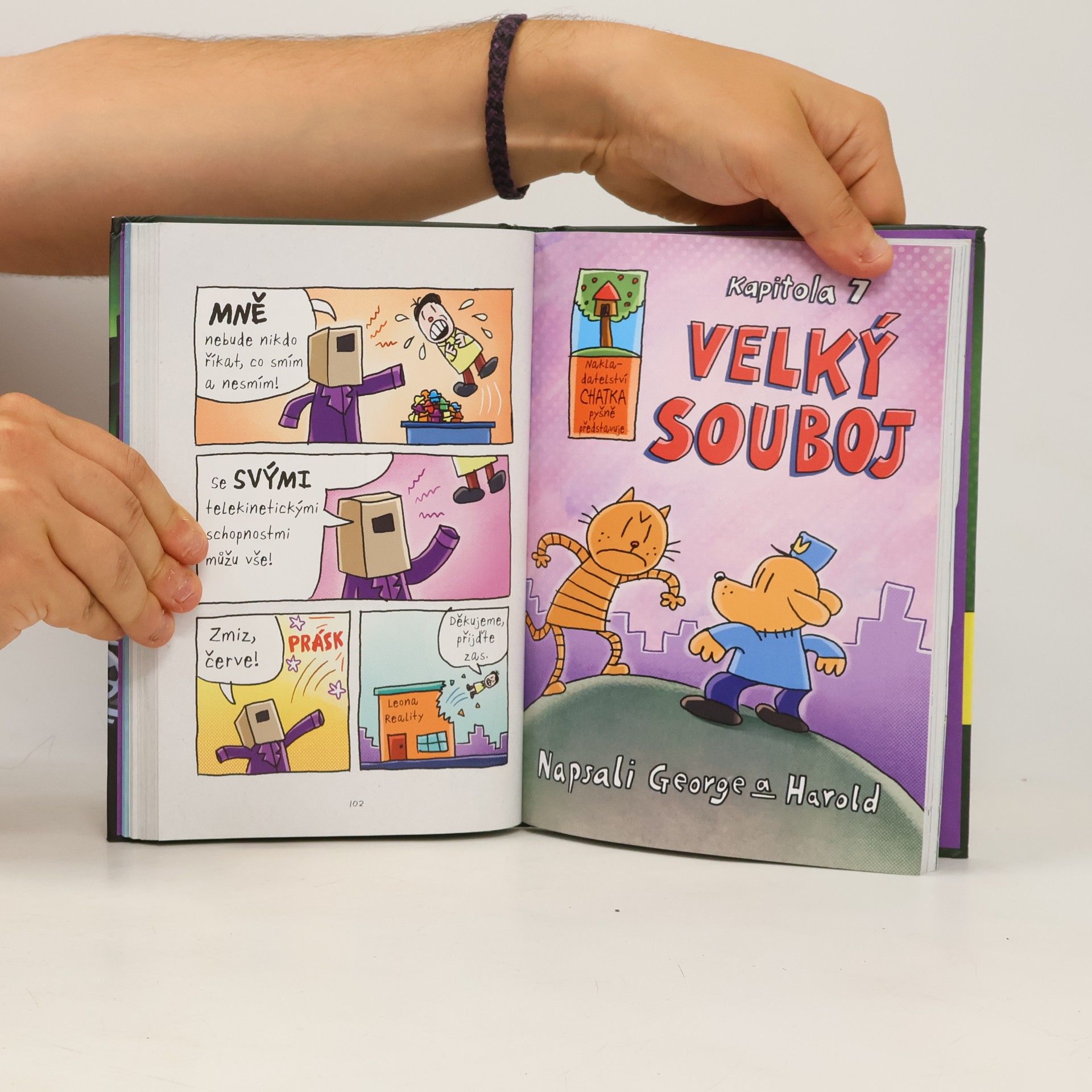 Dav Pilkey Dogman utržený ze řetězu