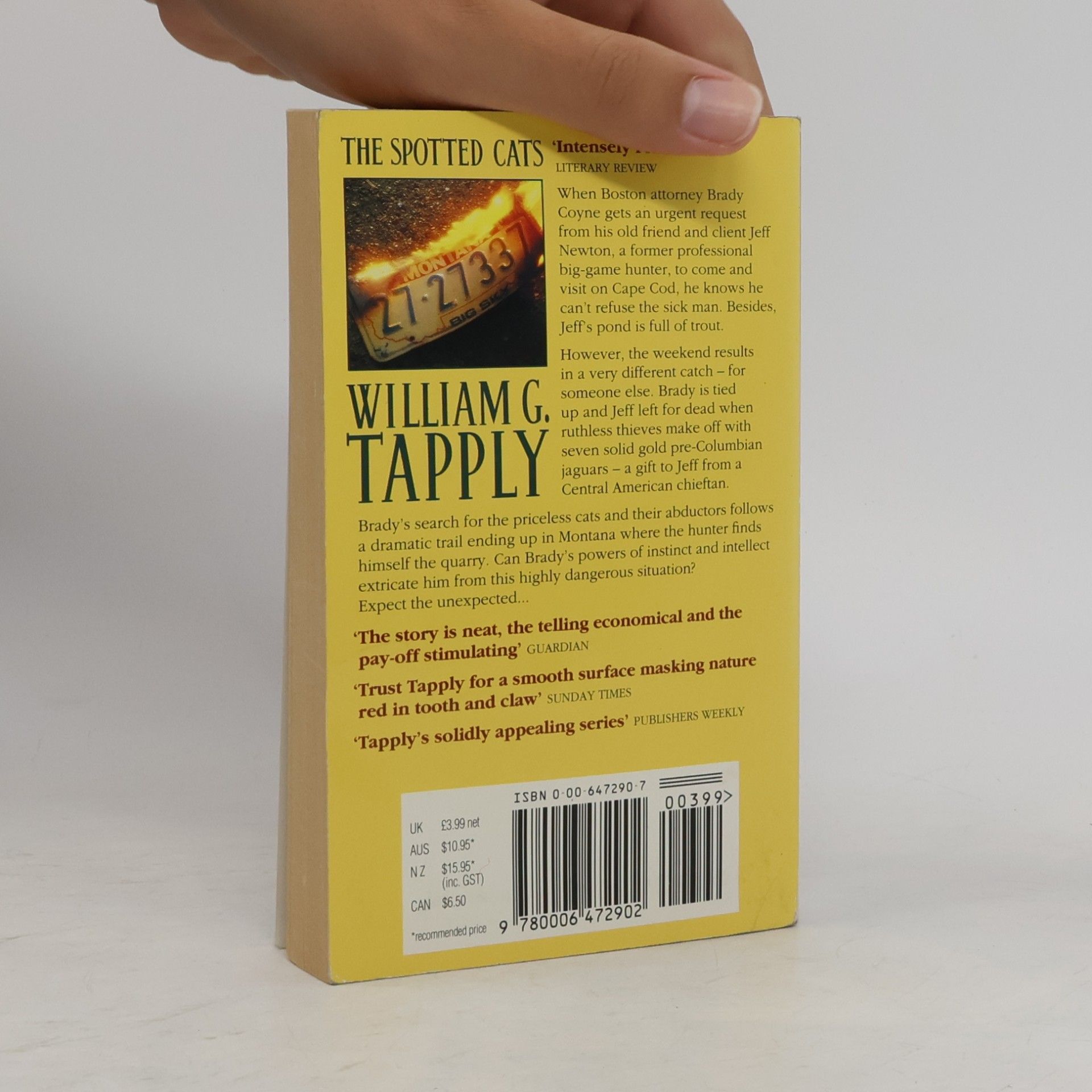 William G. Tapply Attorney Brady Coyne Mystery - 10: The Spotted Cats